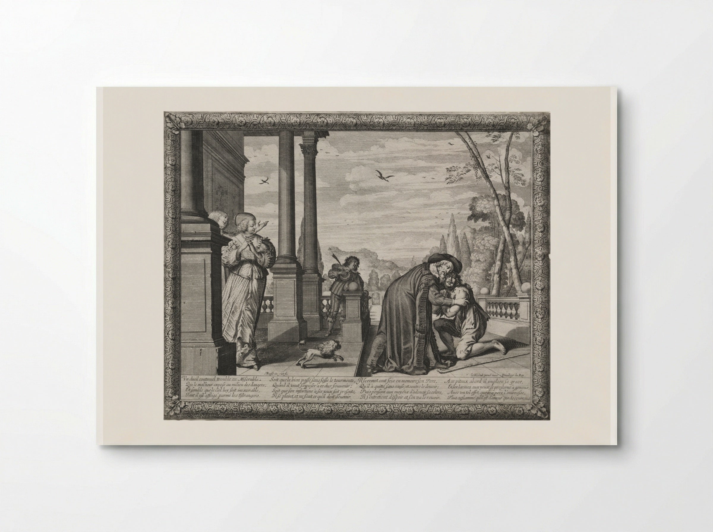 The Return of the Prodigal Son - Abraham Bosse - Poster