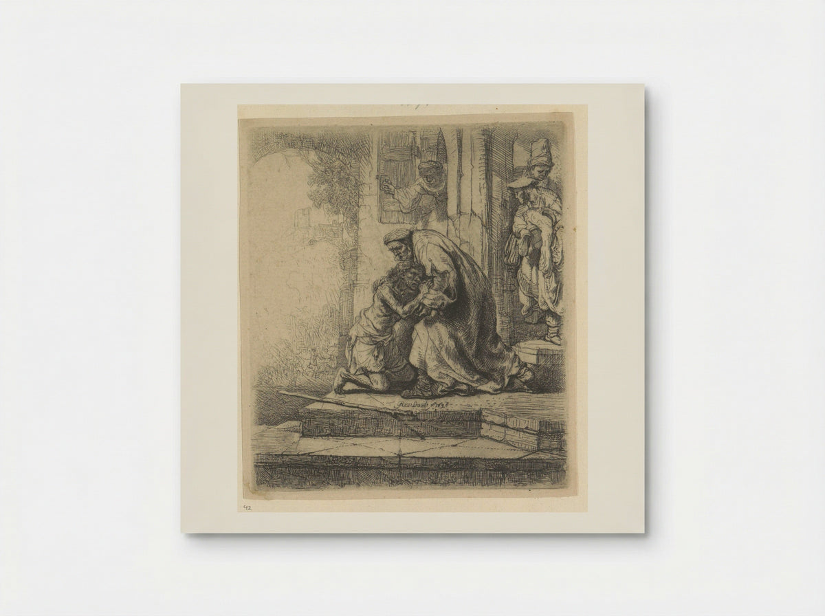 The Return of the Prodigal Son - Henry Louis Basan - Poster