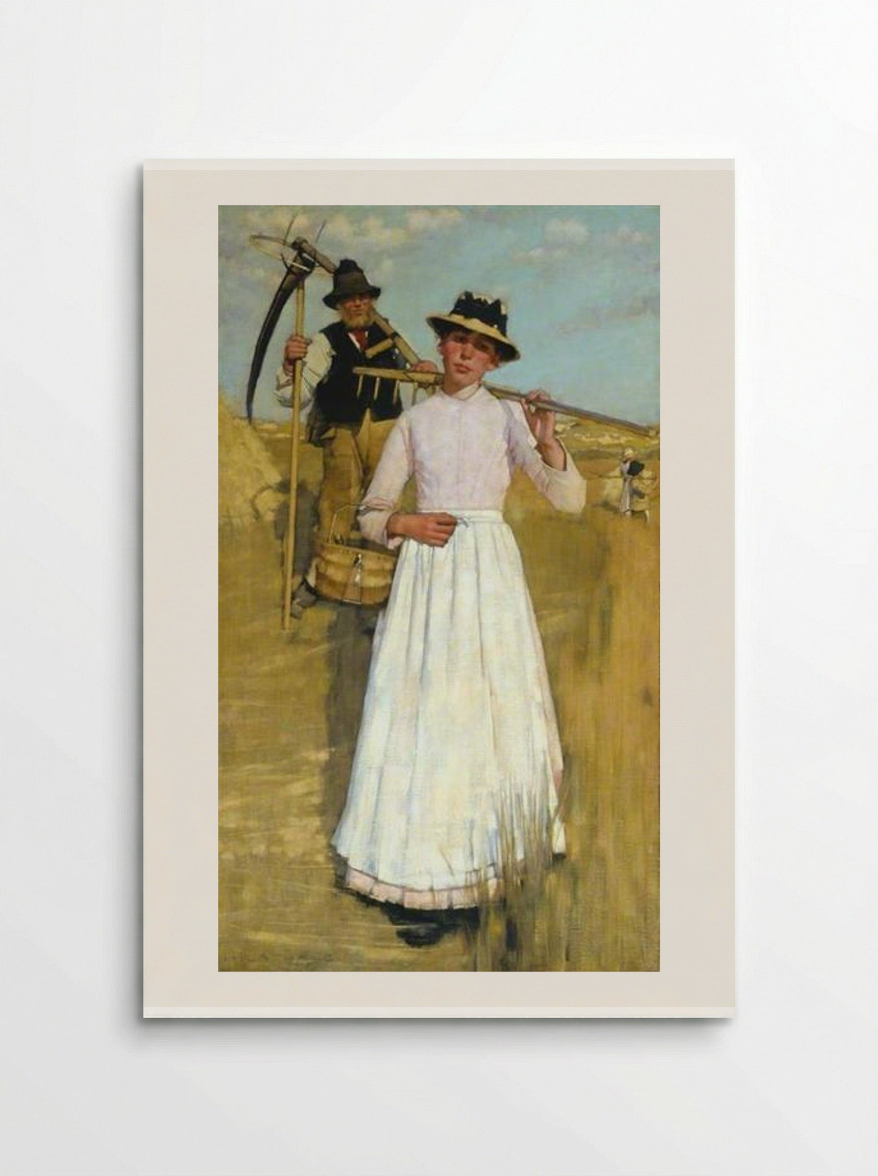 The Return of the Reapers - Henry Herbert La Thangue - Poster