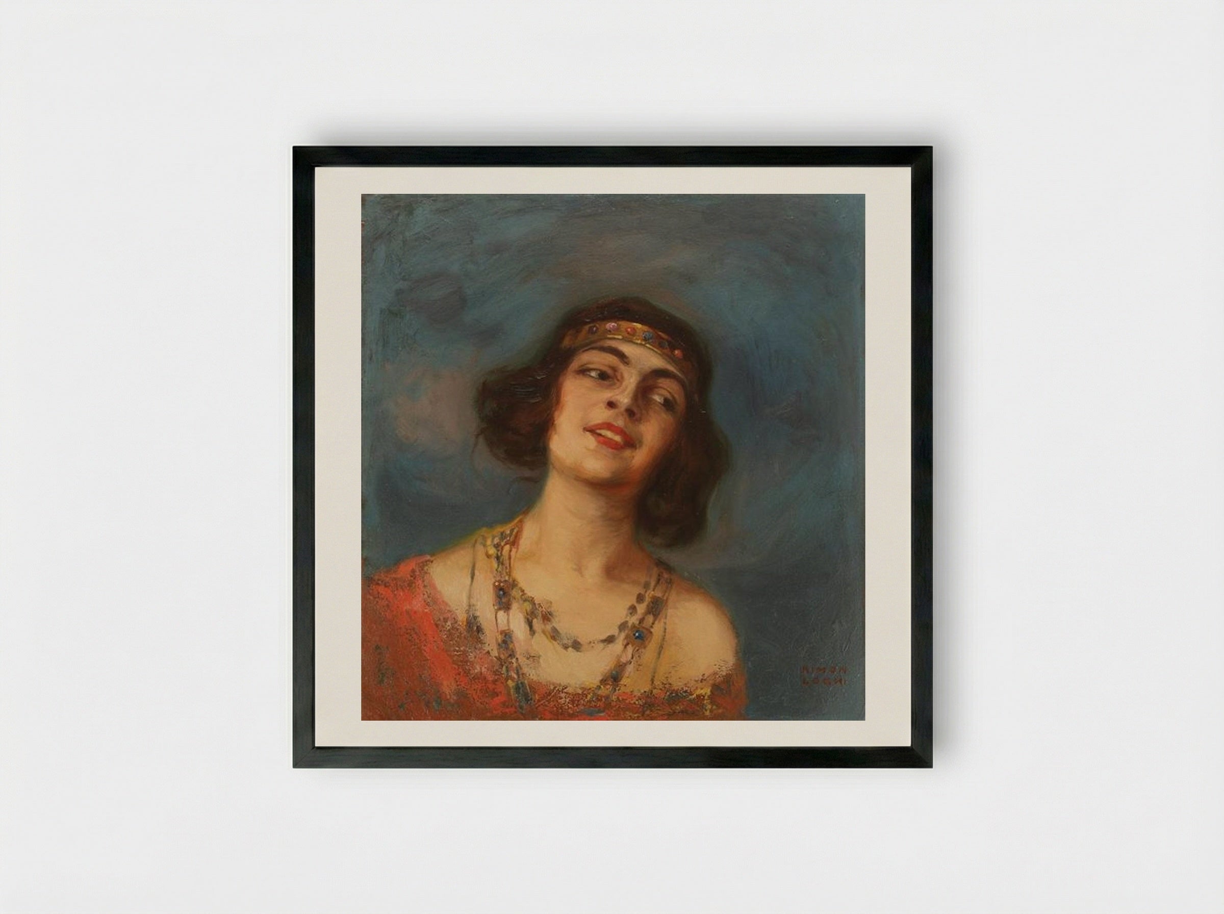 The Rhythm of Music - Kimon Loghi - Framed Print Black