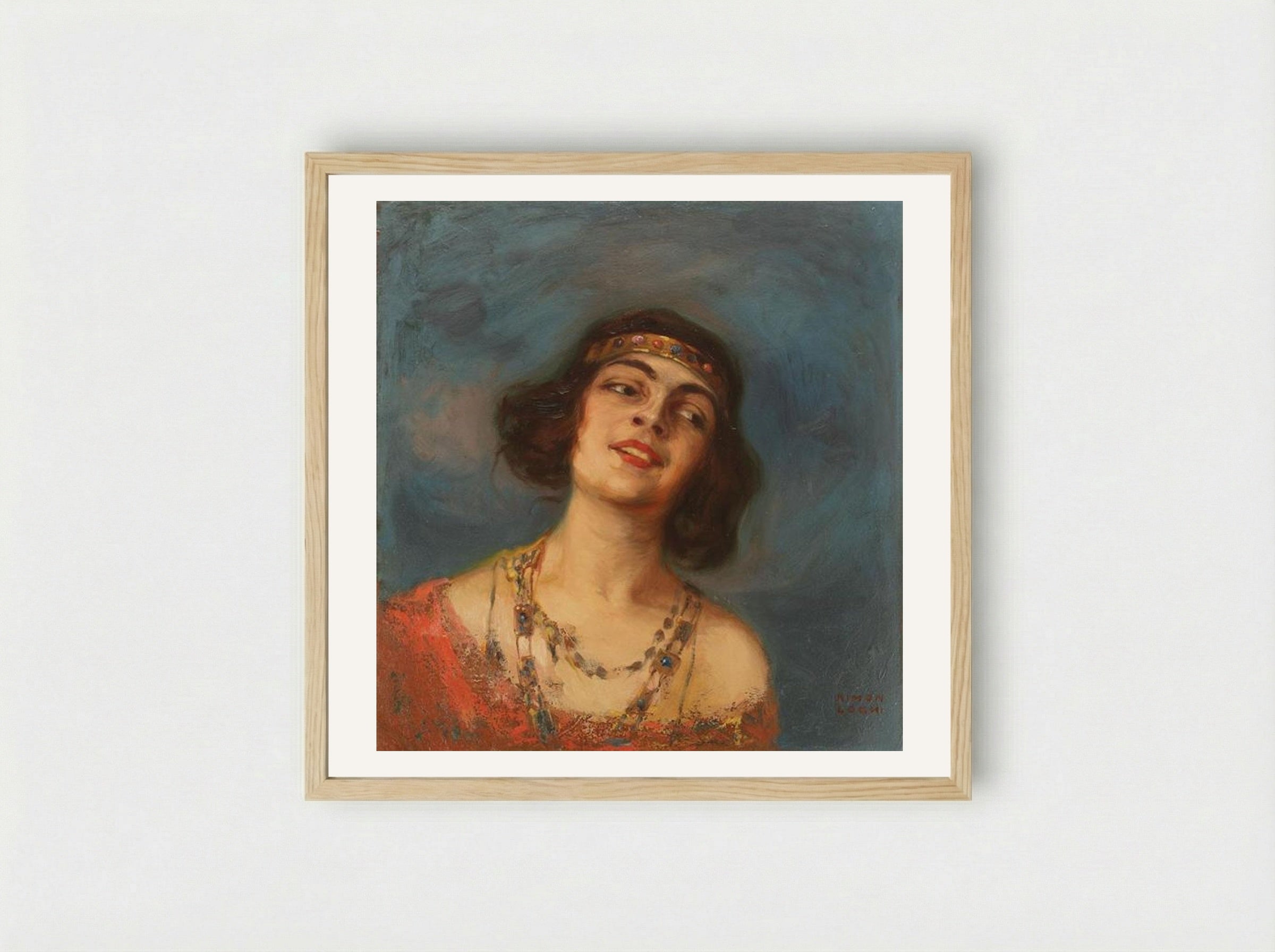The Rhythm of Music - Kimon Loghi - Framed Print Wood