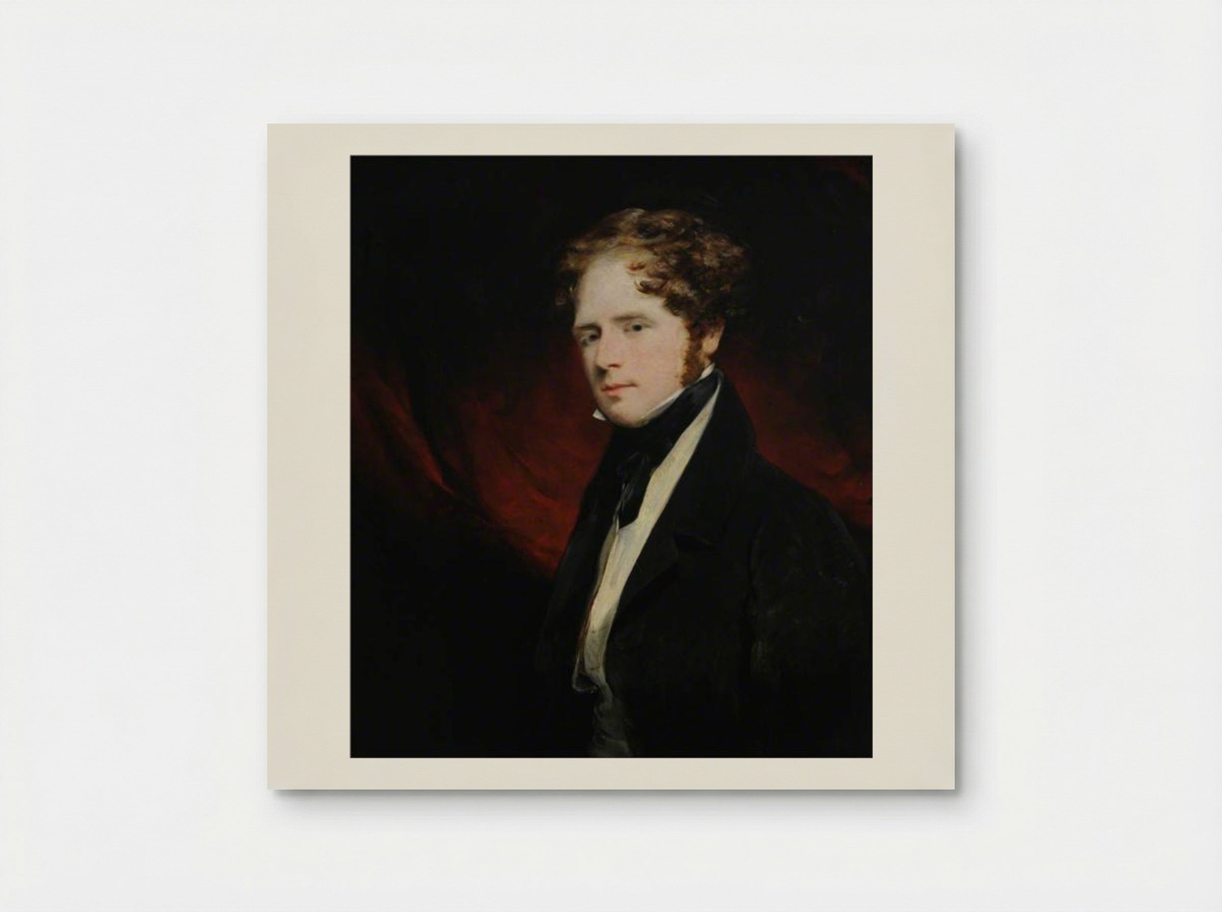 The Right Honourable William Saunders Sebright Lascelles - John Jackson - Poster