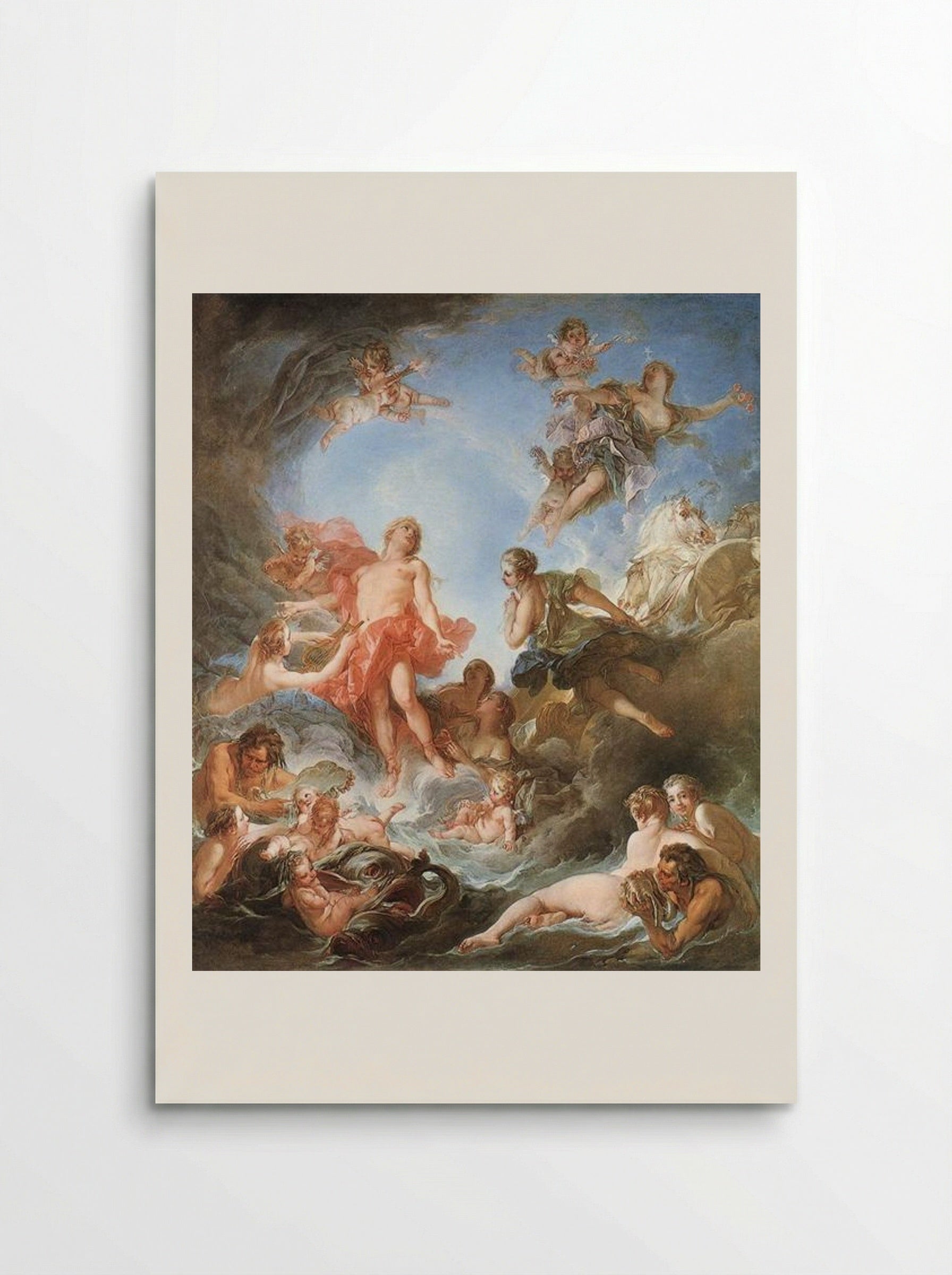 The Rising of the Sun - Francois Boucher - Poster