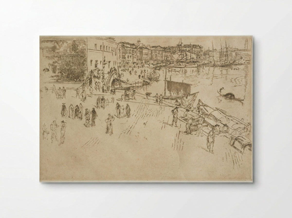 The Riva, No. 1 - James McNeill Whistler - Poster