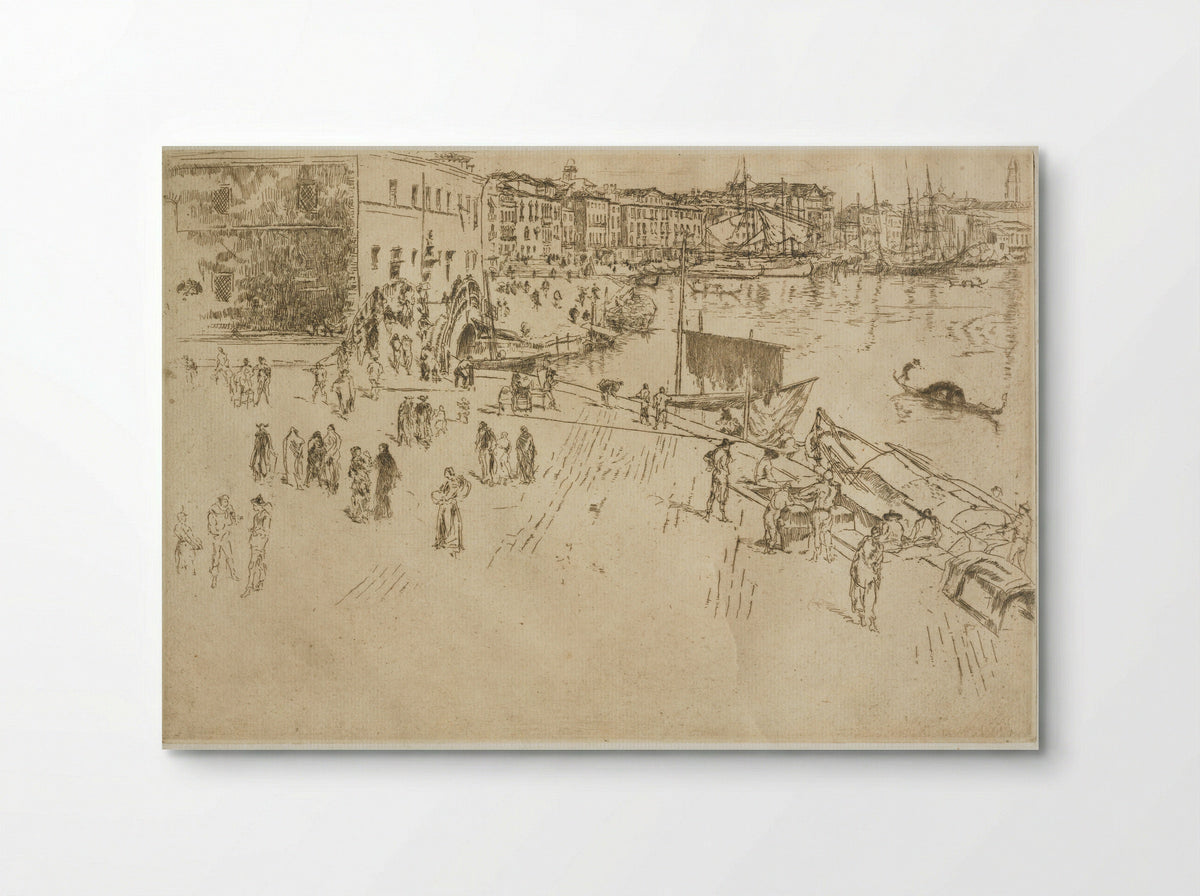 The Riva, No. 1 - James McNeill Whistler - Poster