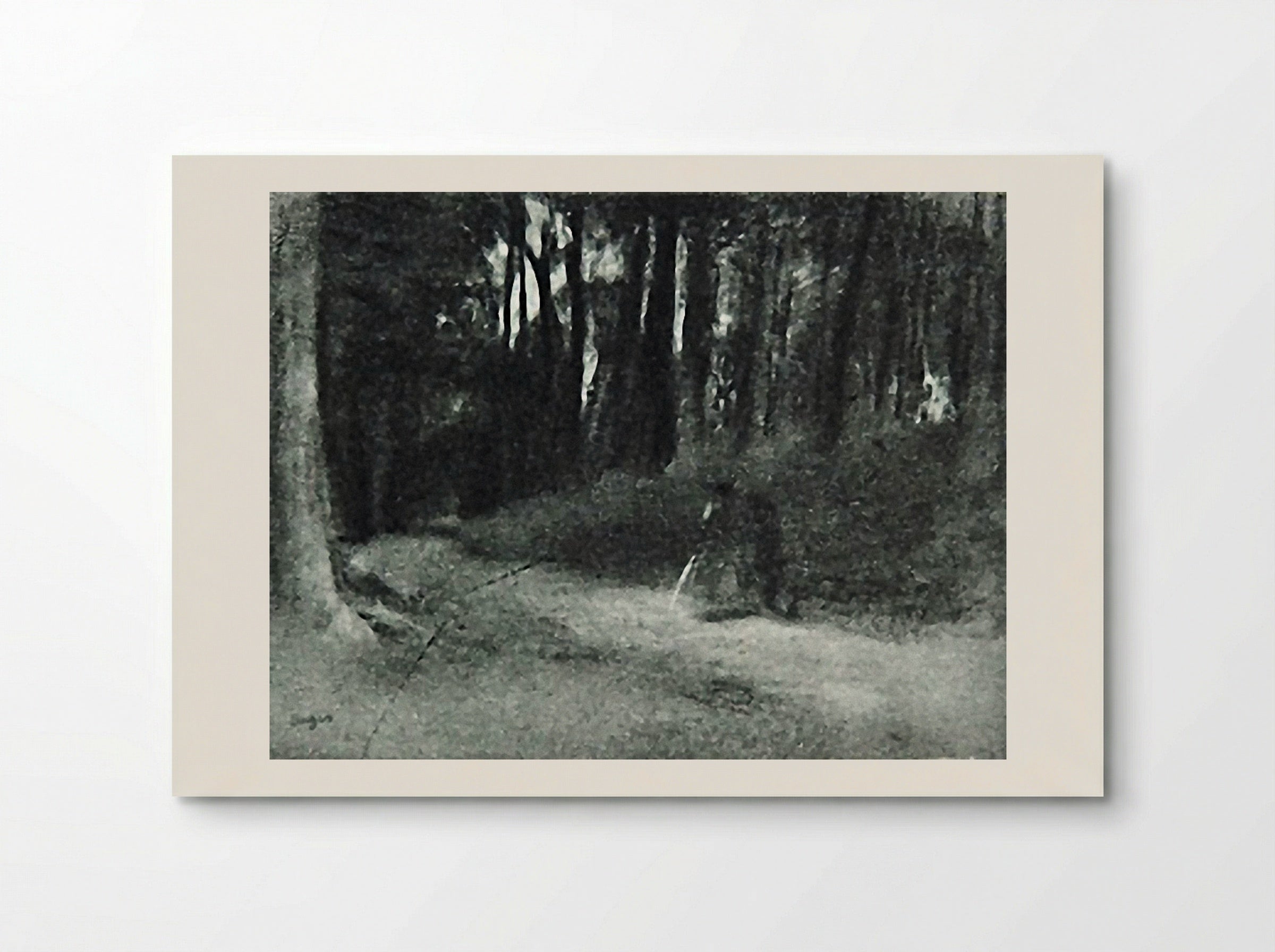 The Road in the Forest - Hilaire-Germain-Edgar Degas - Poster