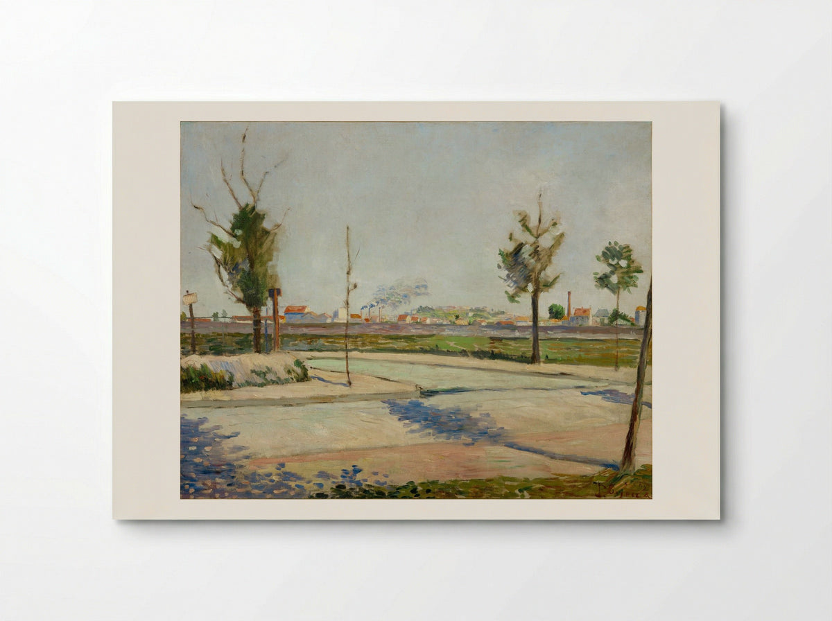 The Road to Gennevilliers - Paul Signac - Poster