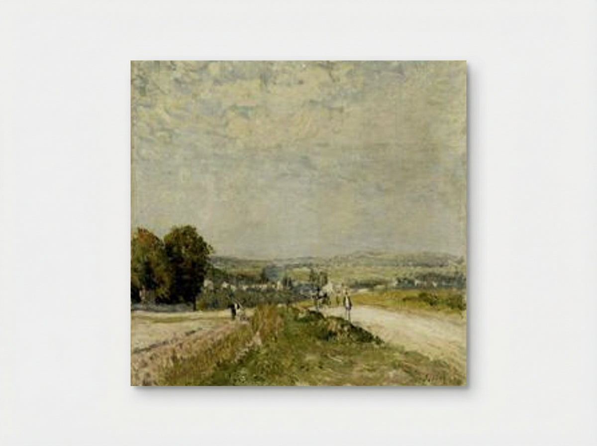 The Road to Louveciennes, Montbuisson - Alfred Sisley - Poster