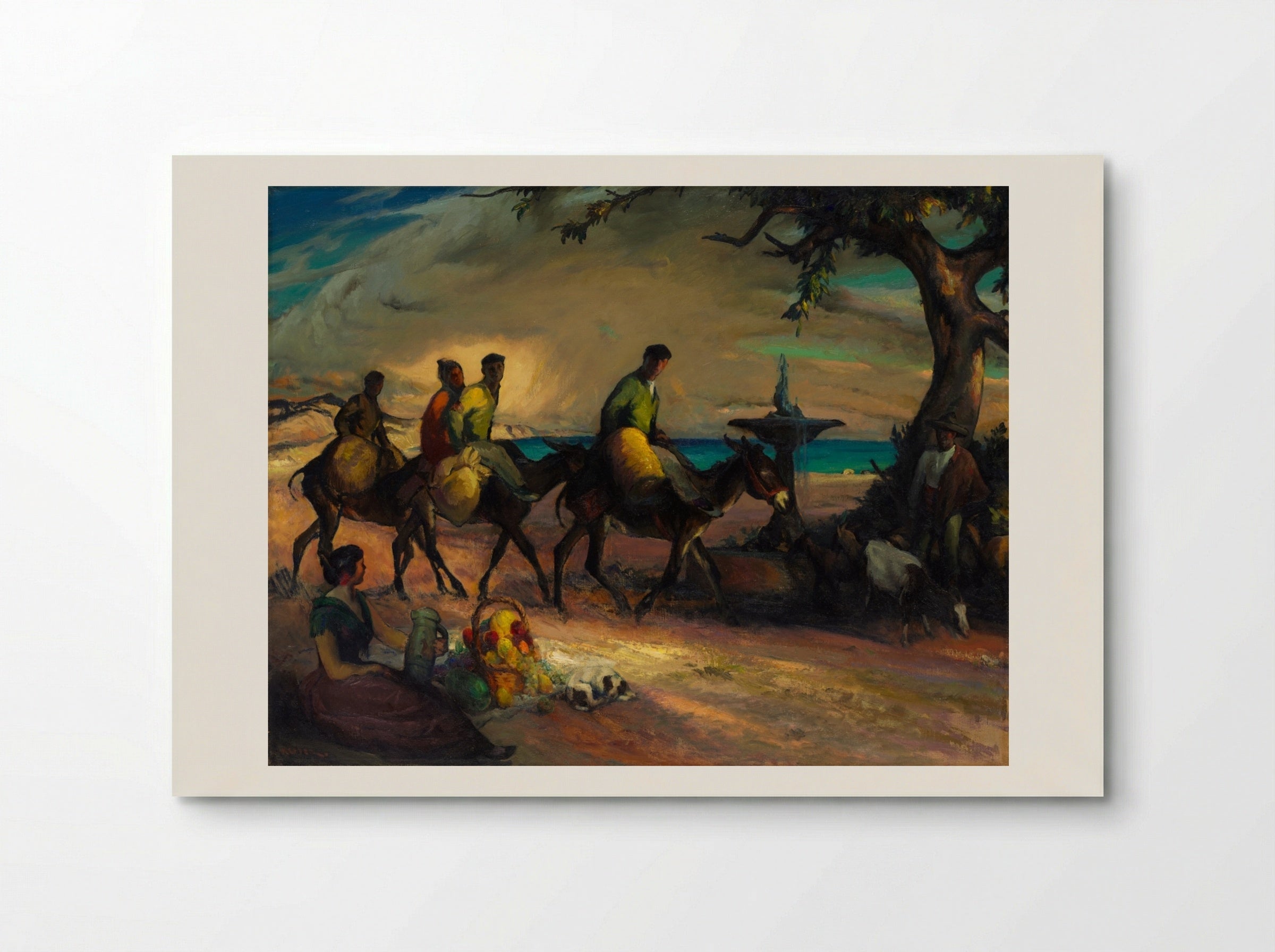 The Road to the Sea - Henry Keller - Poster