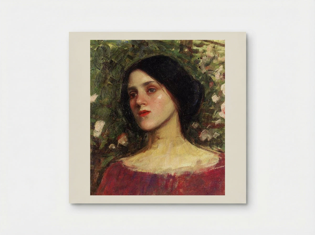 The Rose Bower - John William Waterhouse - Poster