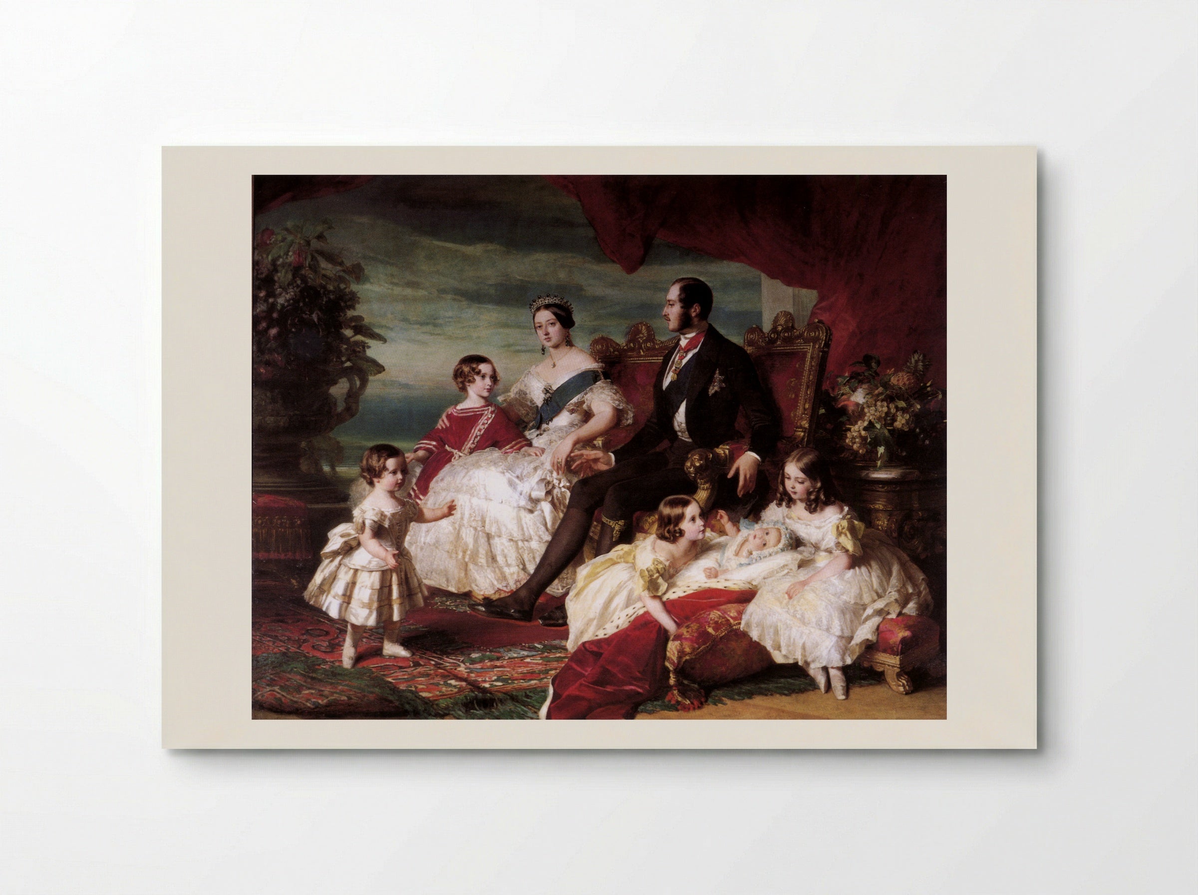 The Royal Family in 1846 - Franz Xaver Winterhalter - Poster