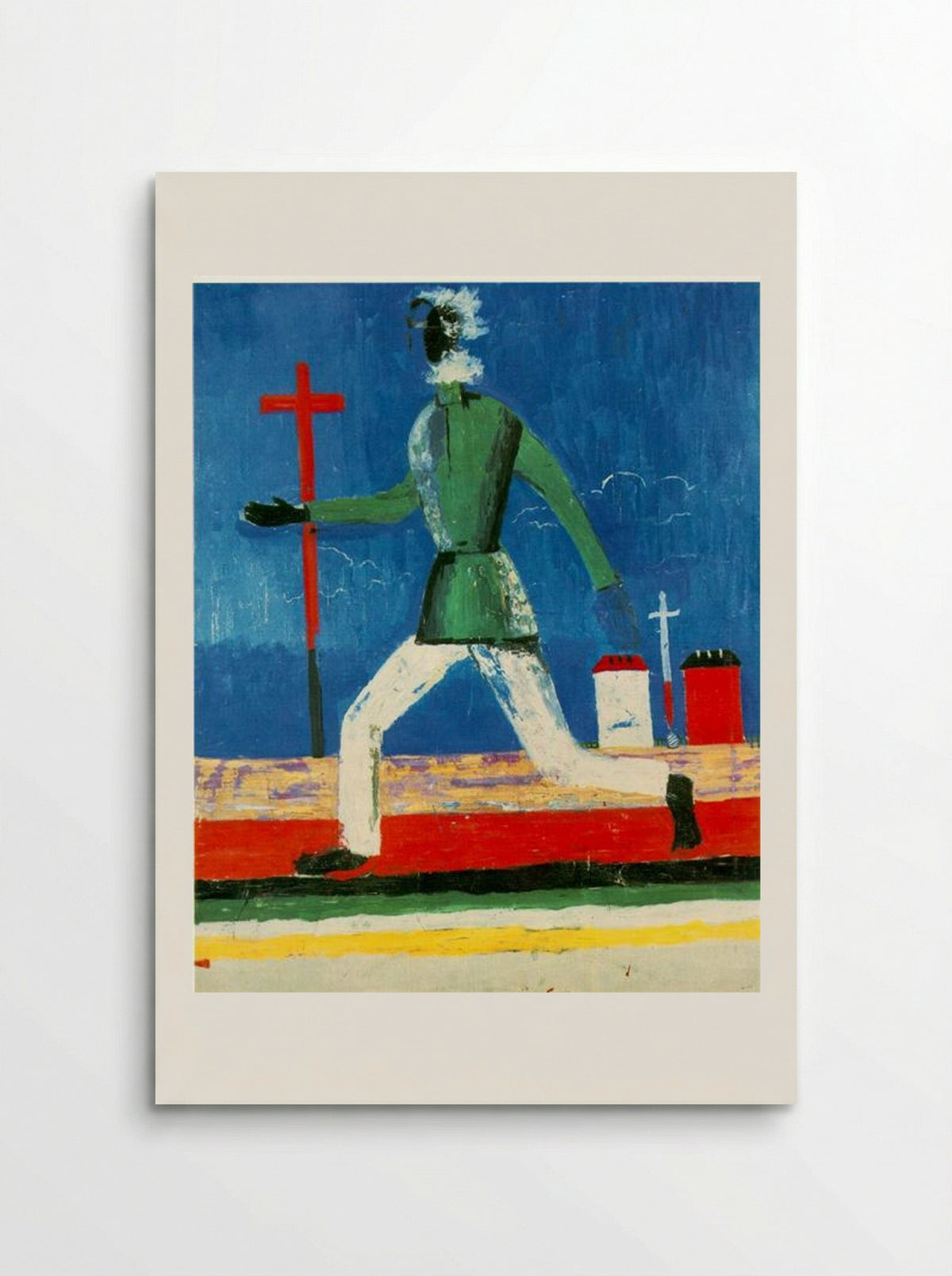 The Running Man - Kazimir Malevich - Poster