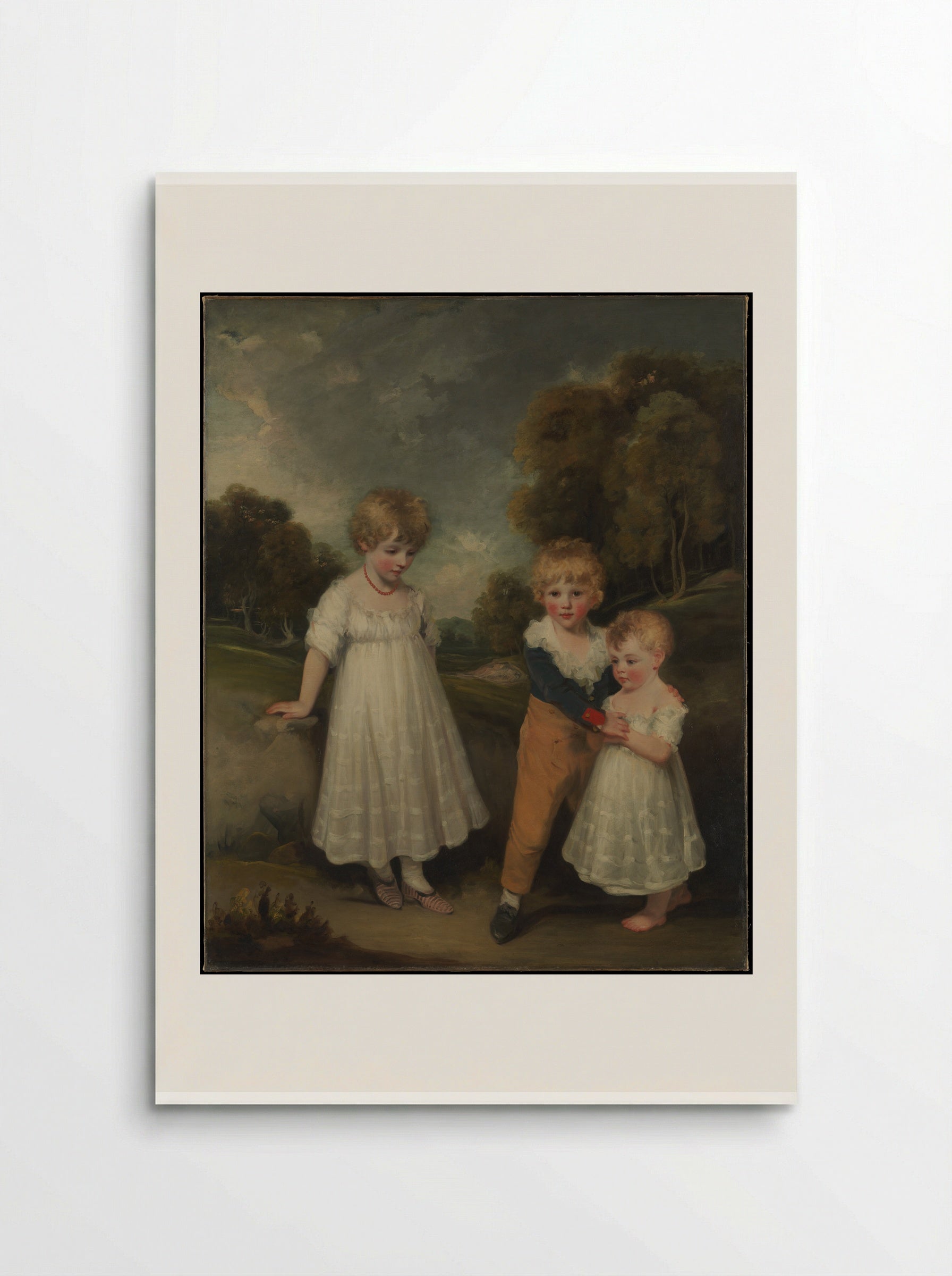 The Sackville Children - John Hoppner - Poster