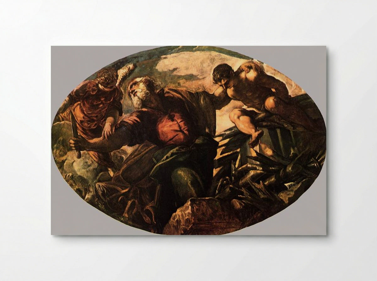 The Sacrifice of Isaac - Tintoretto - Poster