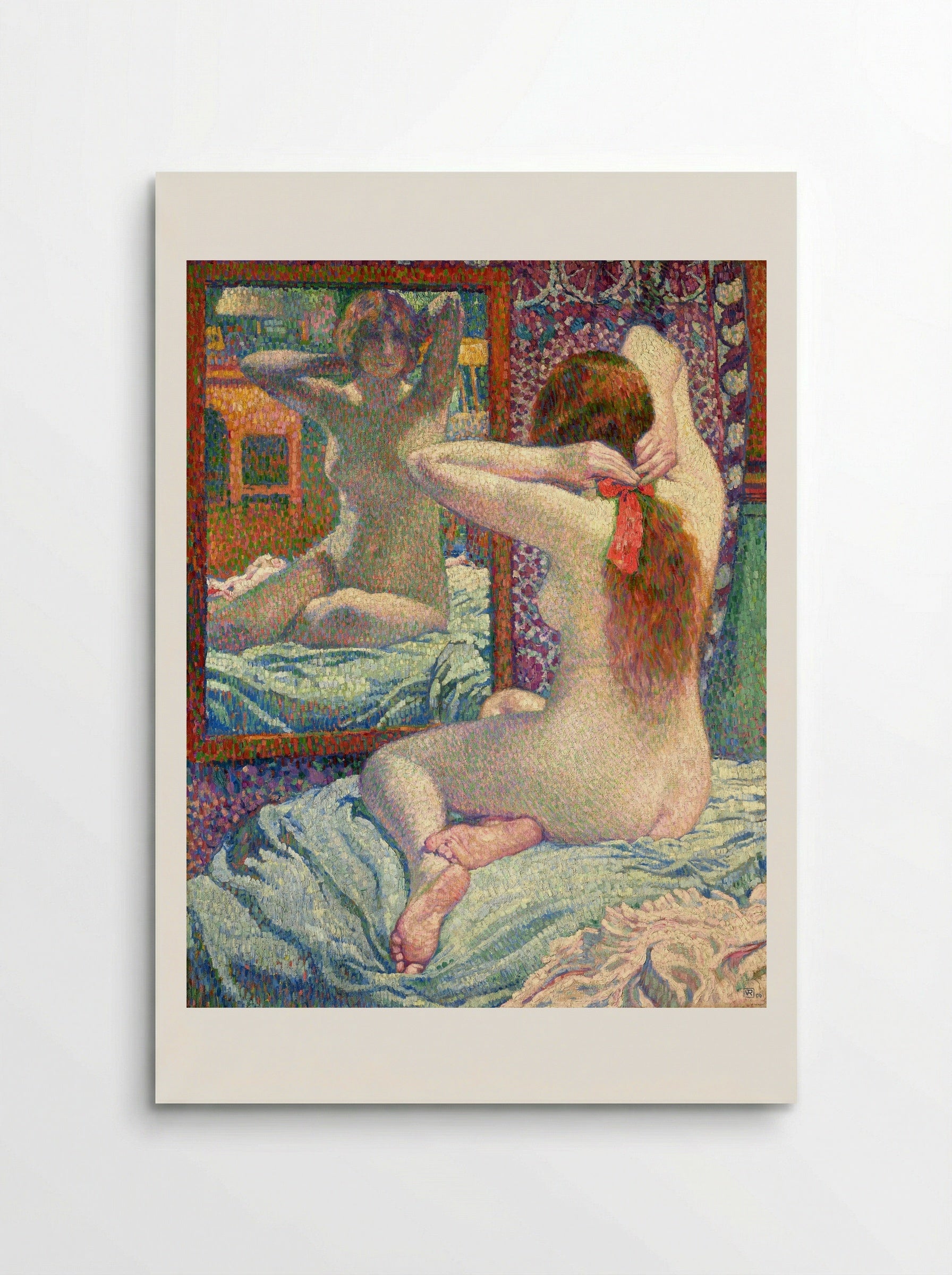 The Scarlet Ribbon - Théo van Rysselberghe - Poster
