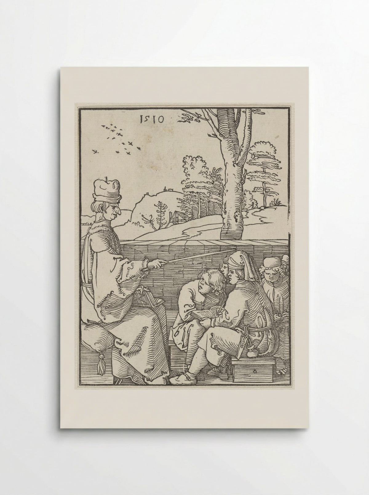 The Schoolmaster - Albrecht Dürer - Poster