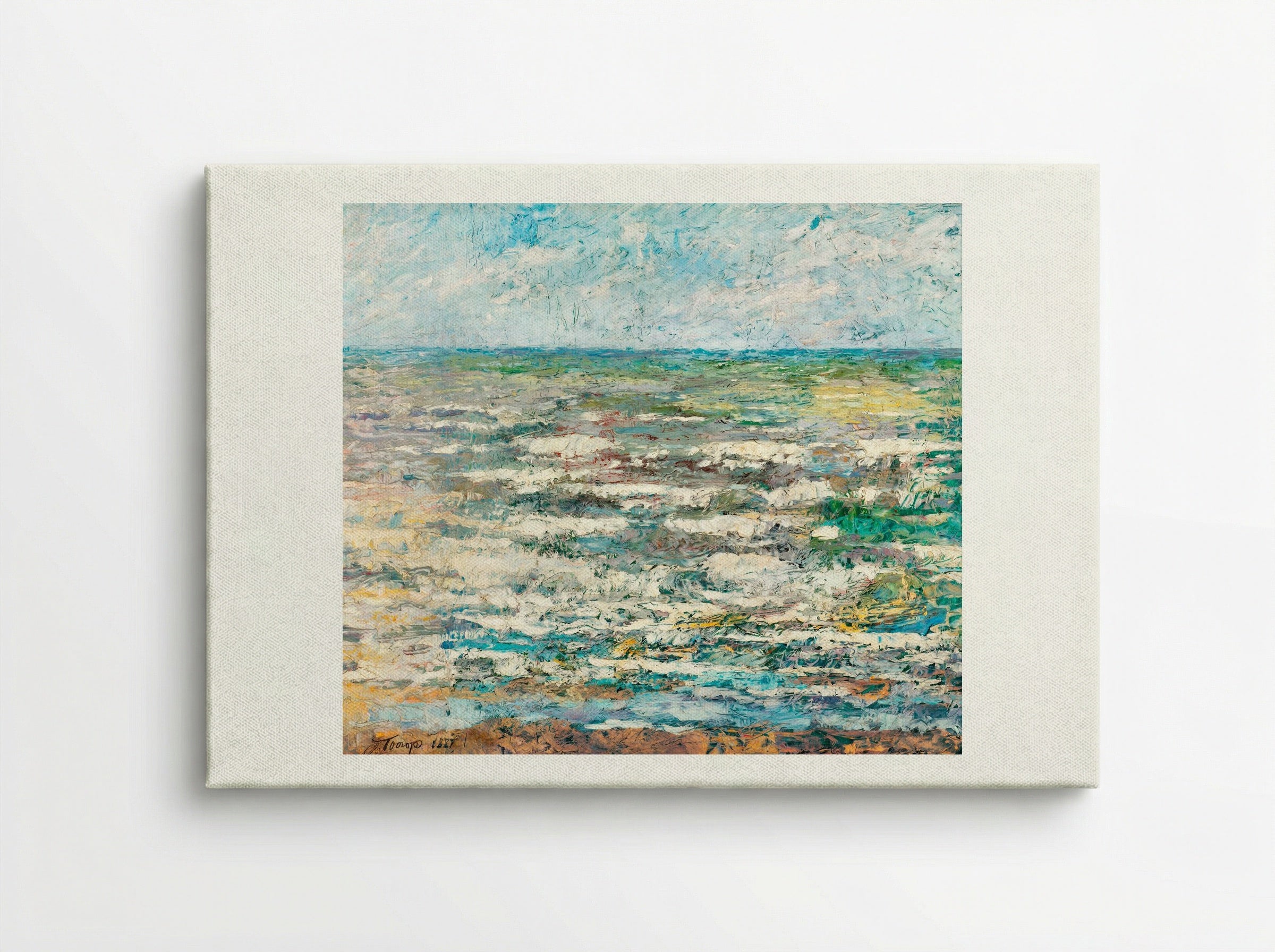 The Sea - Jan Toorop - Canvas