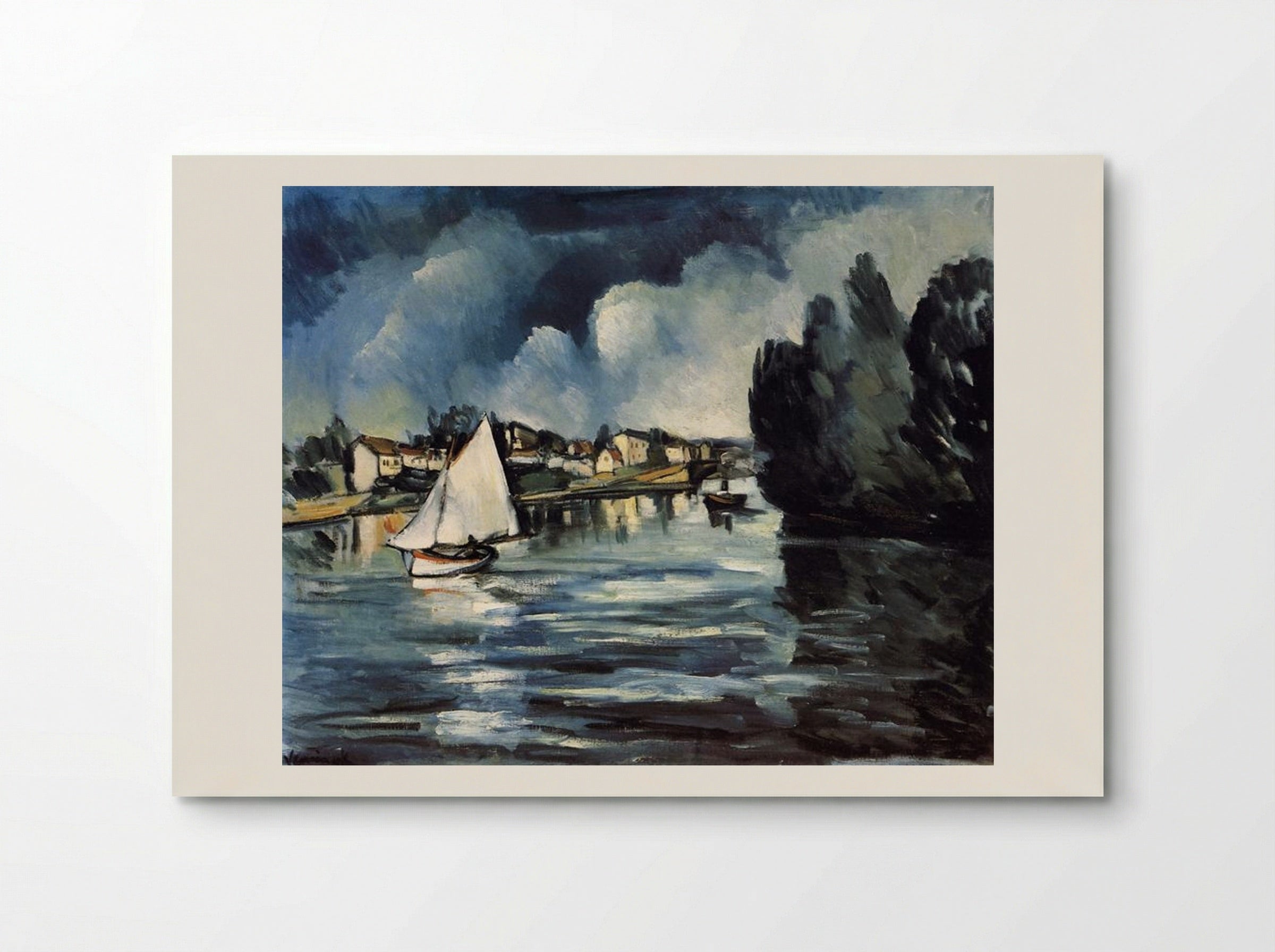 The Seine at Chatou - Maurice de Vlaminck - Poster