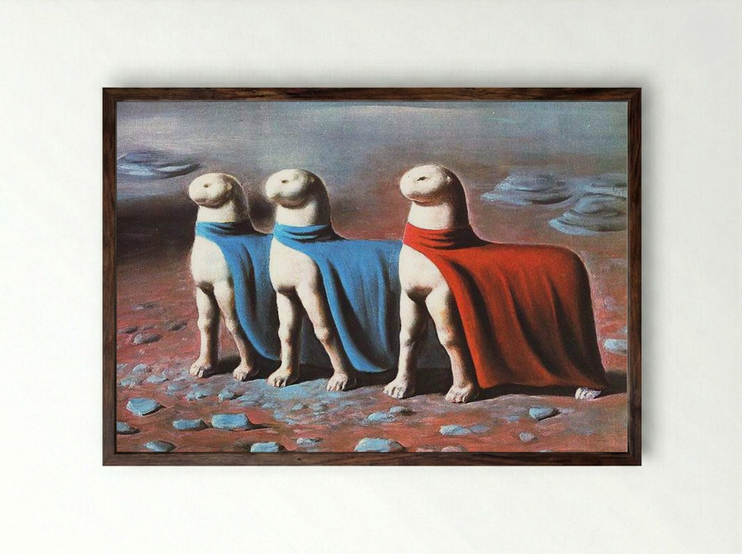 The Seniors - Sabin Balasa - Framed Print Dark Wood