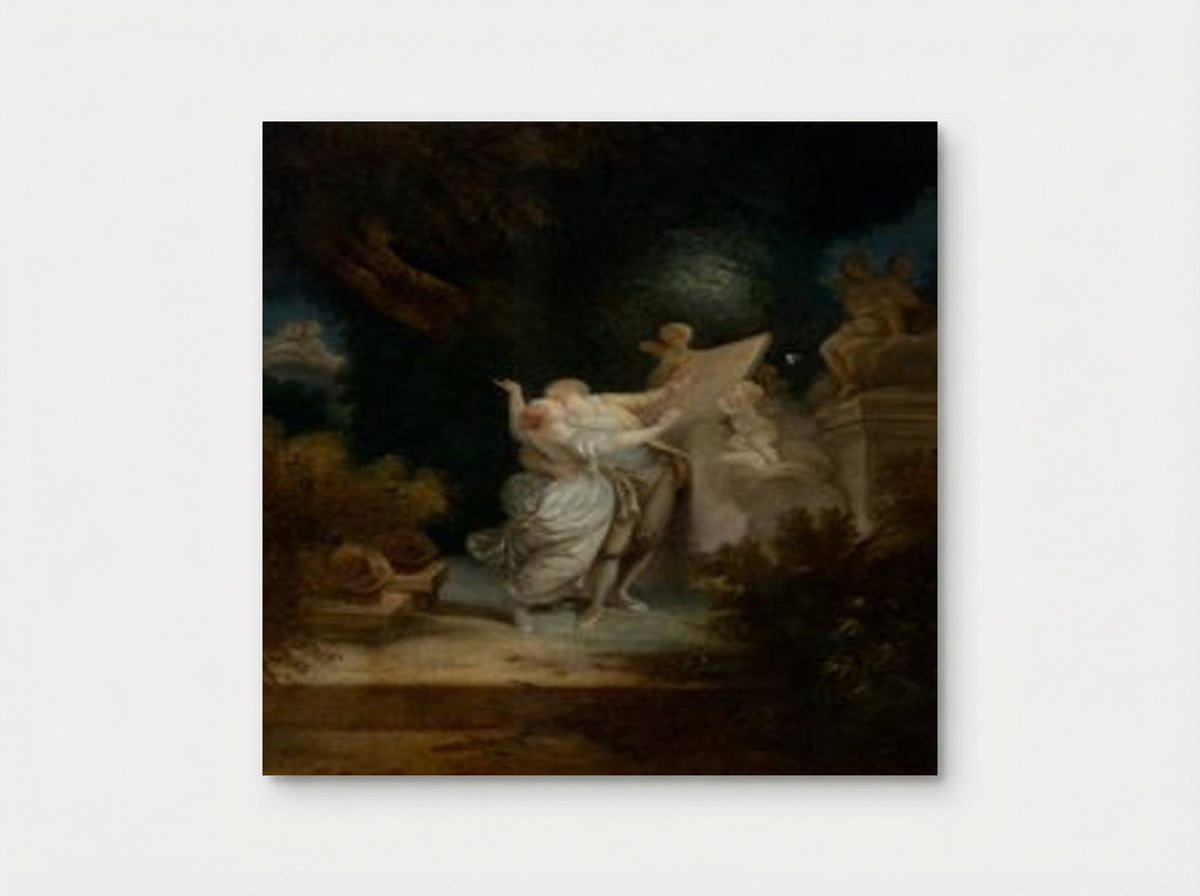 The Sermon of Love - Jean-Honoré Fragonard - Poster