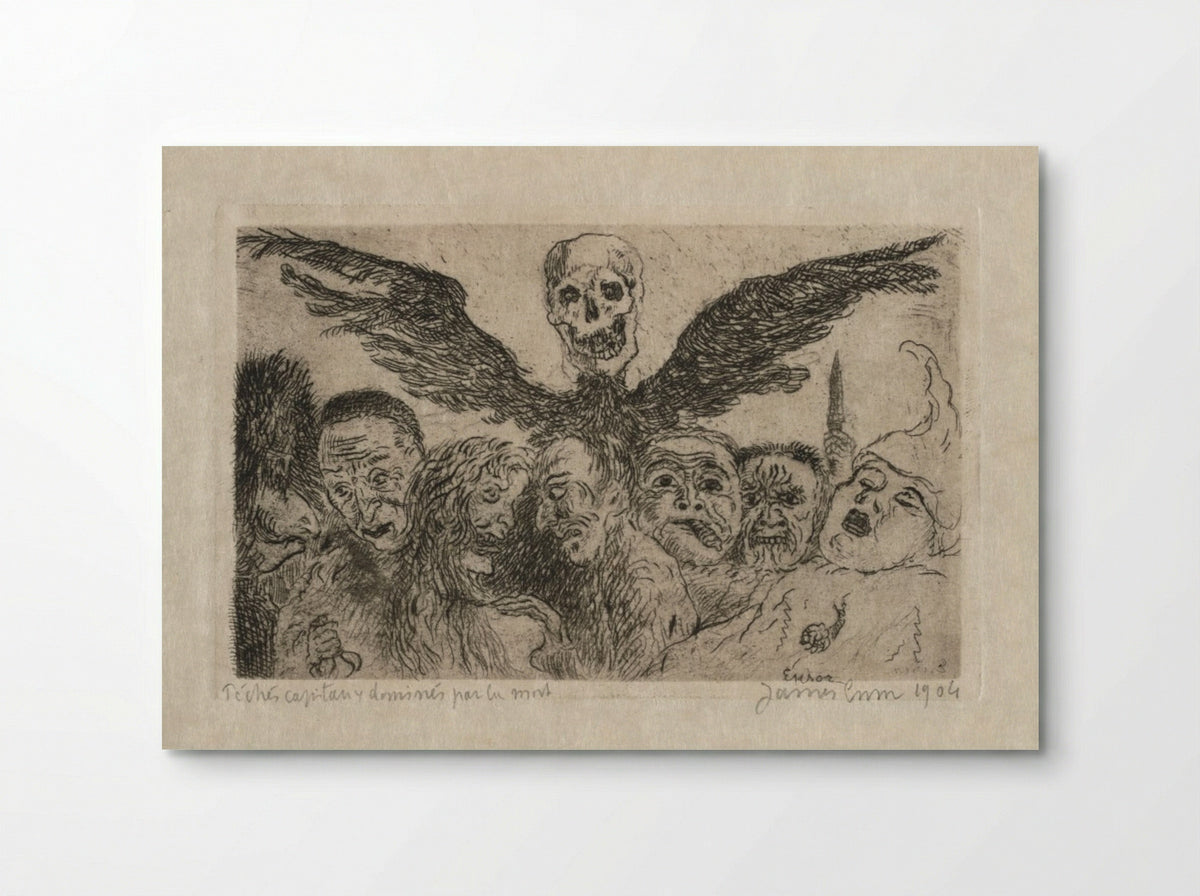 The Seven Deadly Sins - James Ensor - Poster