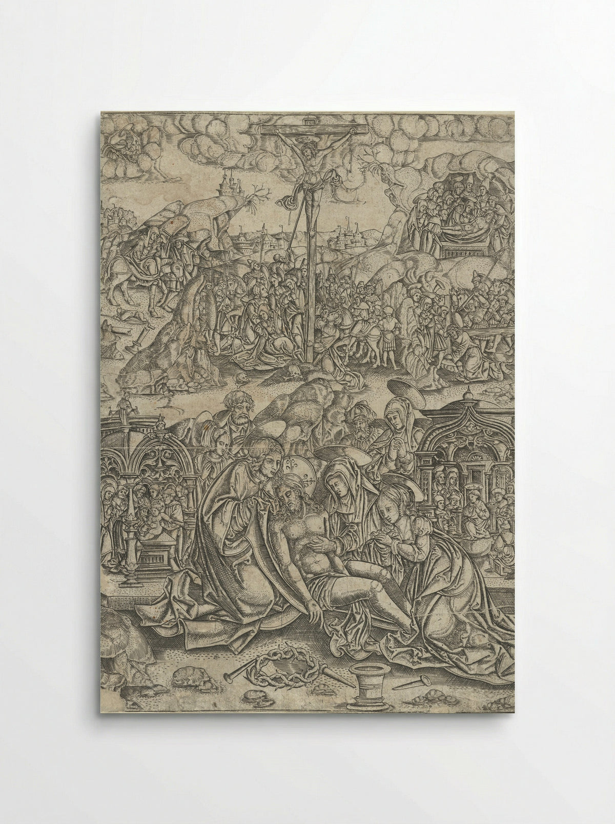 The Seven Sorrows of the Virgin - Monogrammist S - Poster