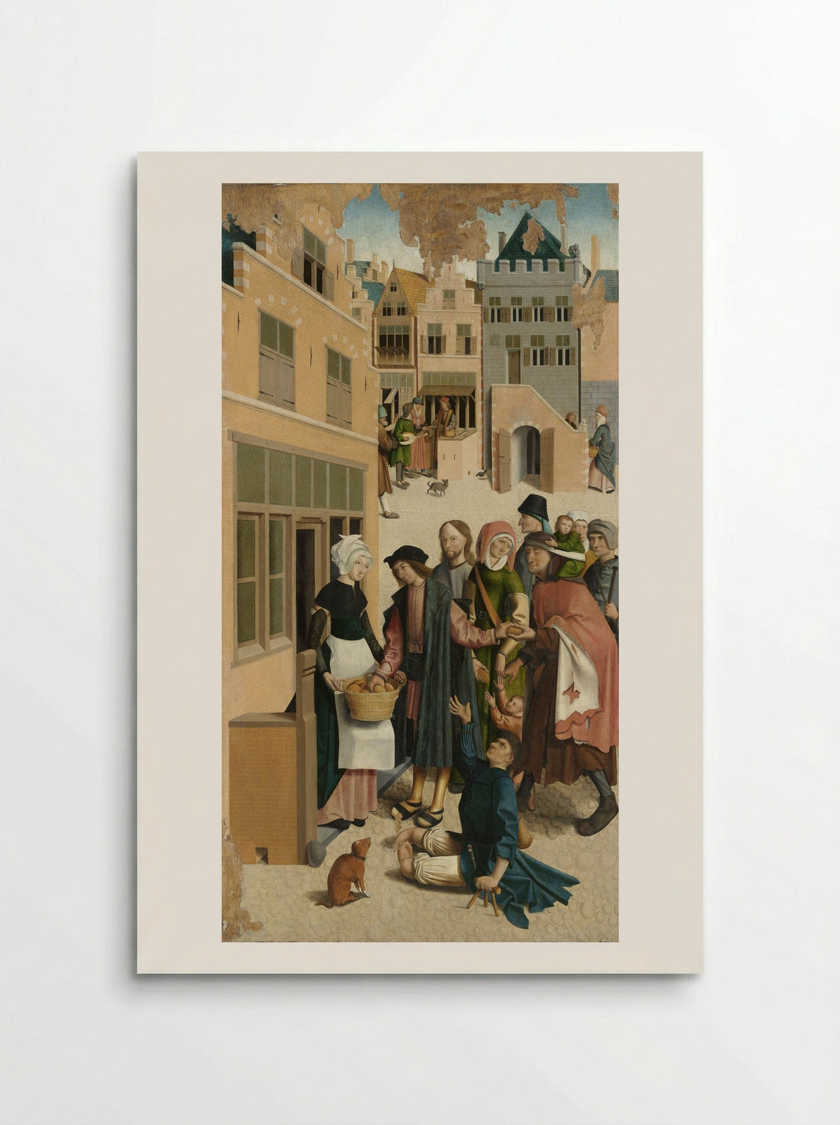The Seven Works of Mercy - Master of Alkmaar - Poster