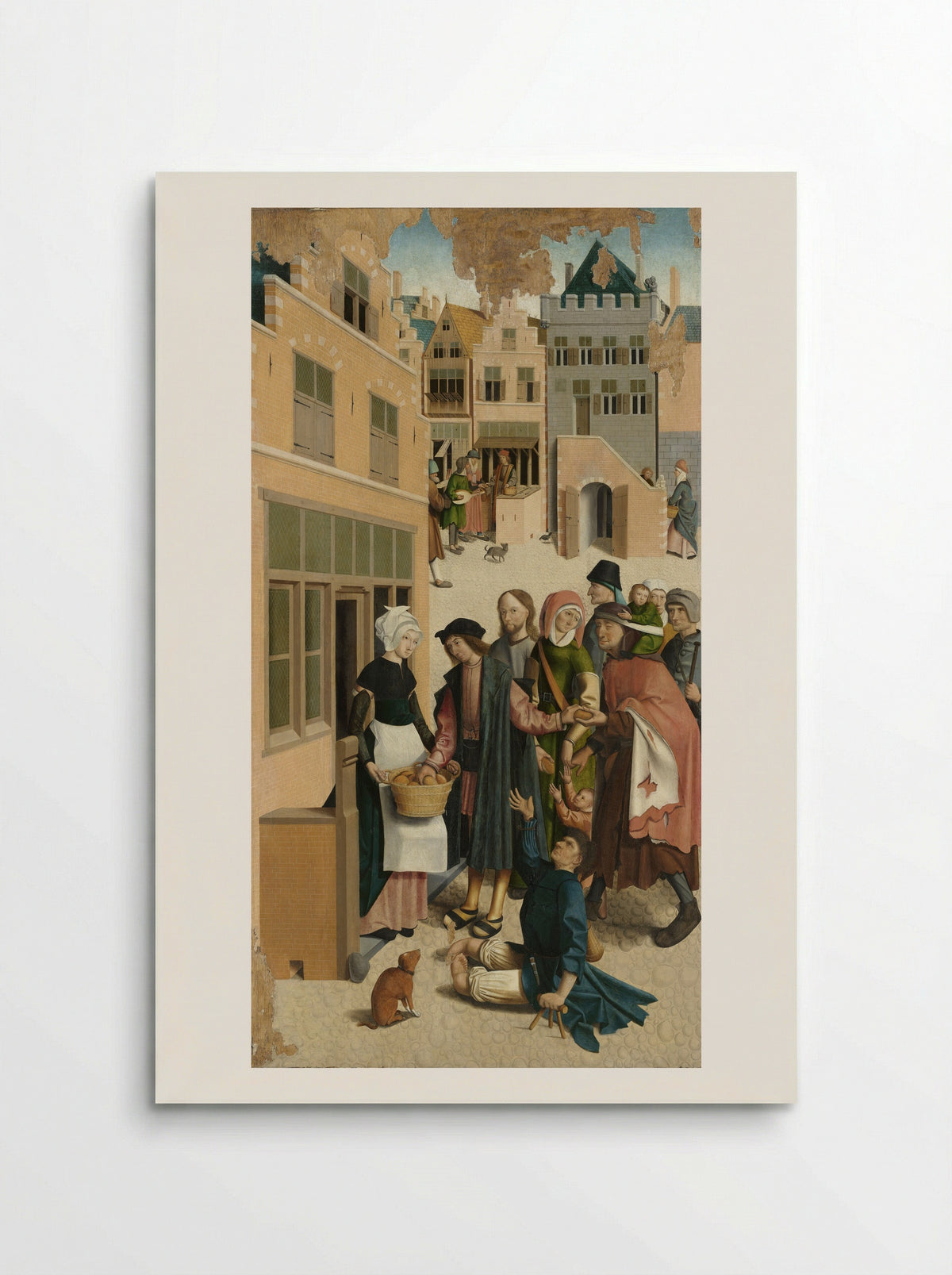 The Seven Works of Mercy - Master of Alkmaar - Poster