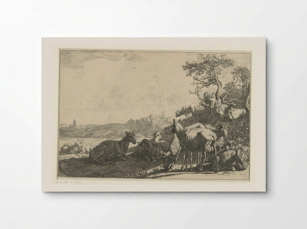 The Shepherd - Paulus Potter - Poster