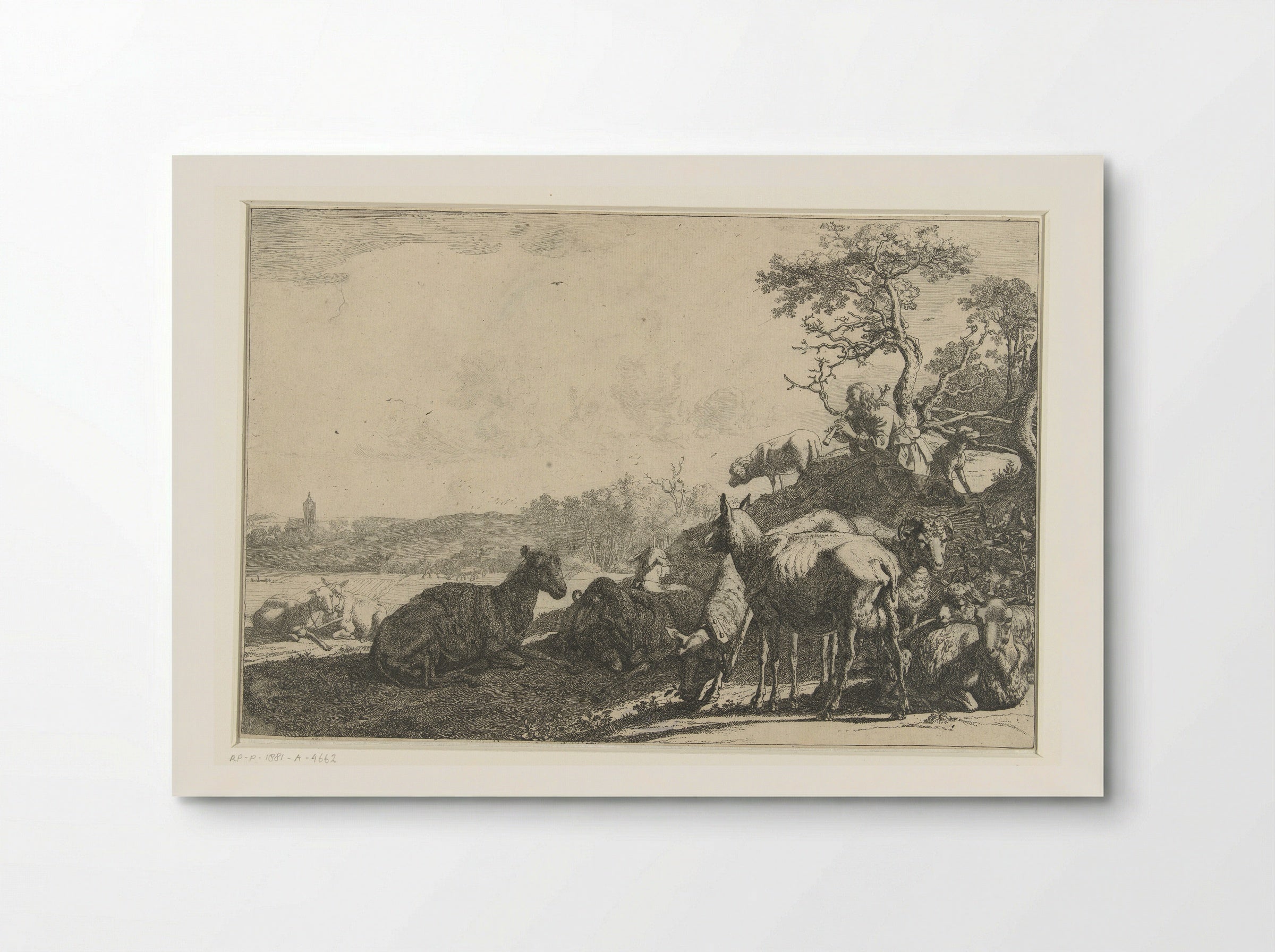 The Shepherd - Paulus Potter - Poster