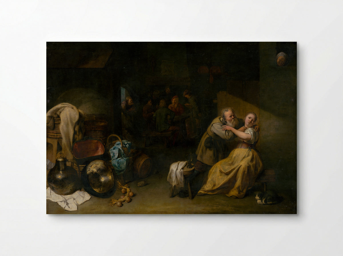 The Shoemaker's Workshop - David Ryckaert III - Poster
