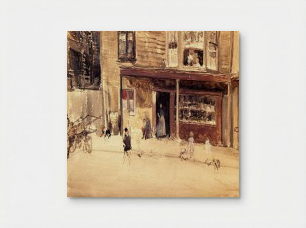 The Shop (An Exterior) - Fine Art Print - Poster