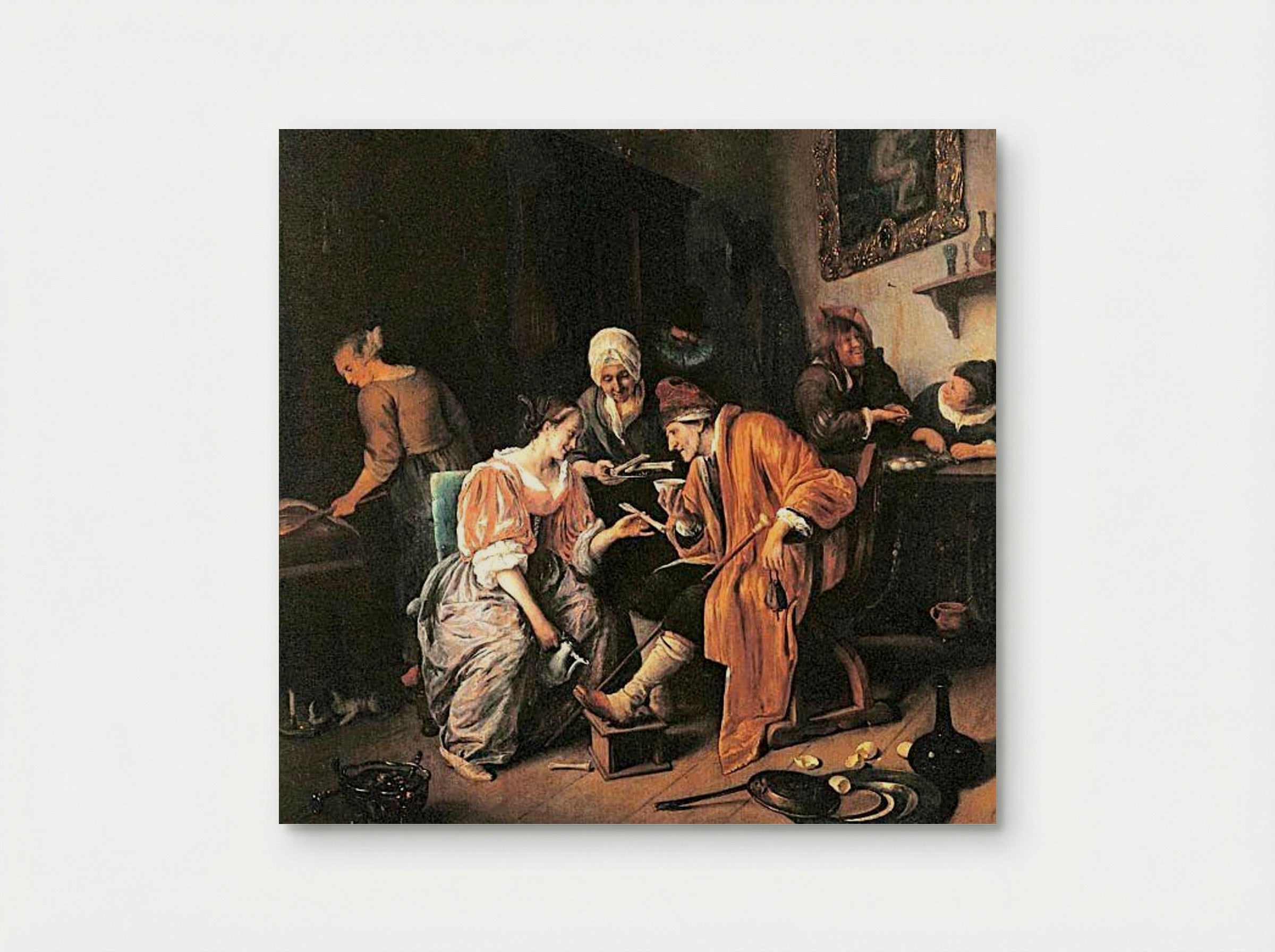 The Sick Man - Jan Steen - Poster