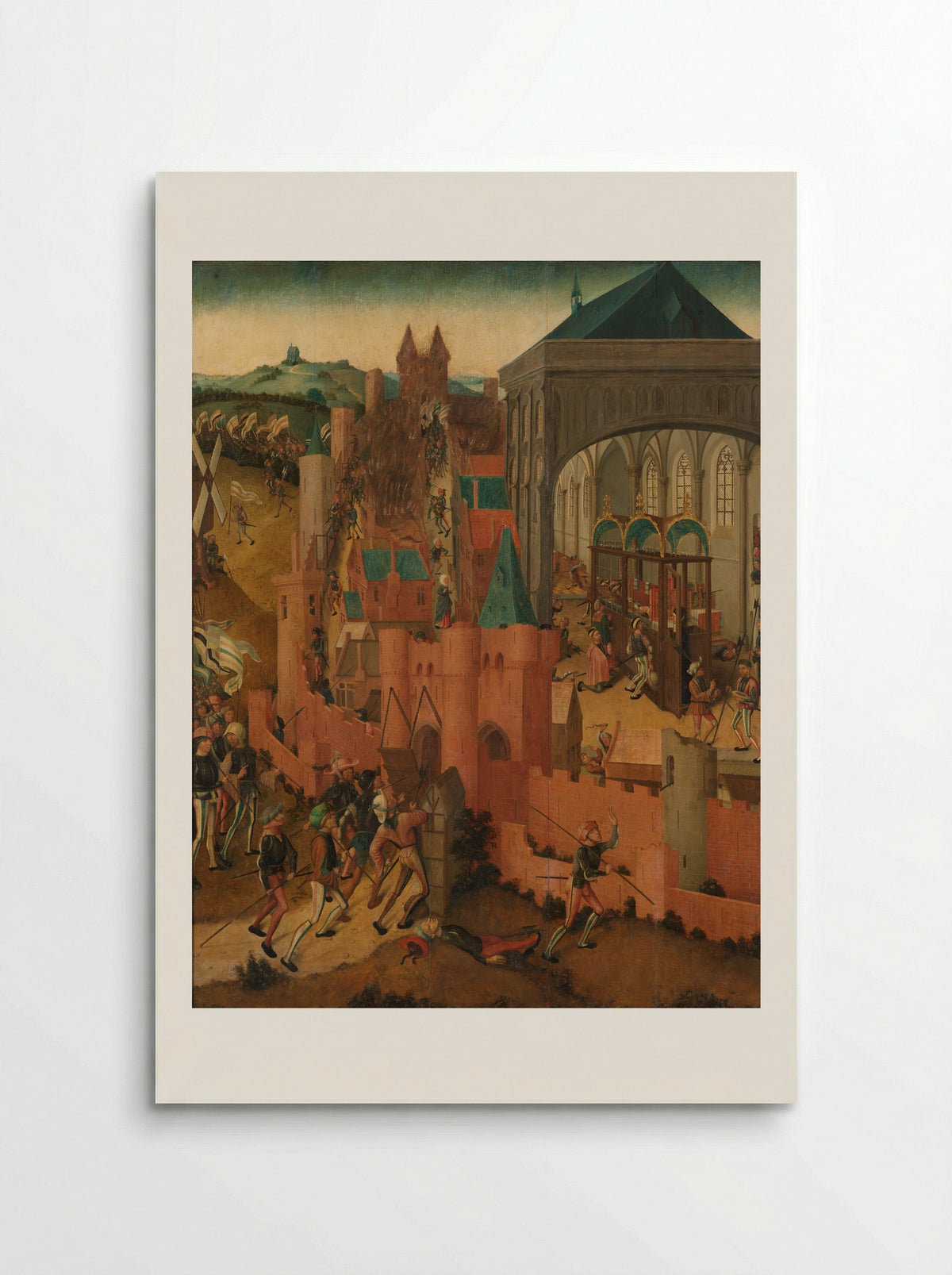 The Siege of Rhenen - Master of Rhenen - Poster