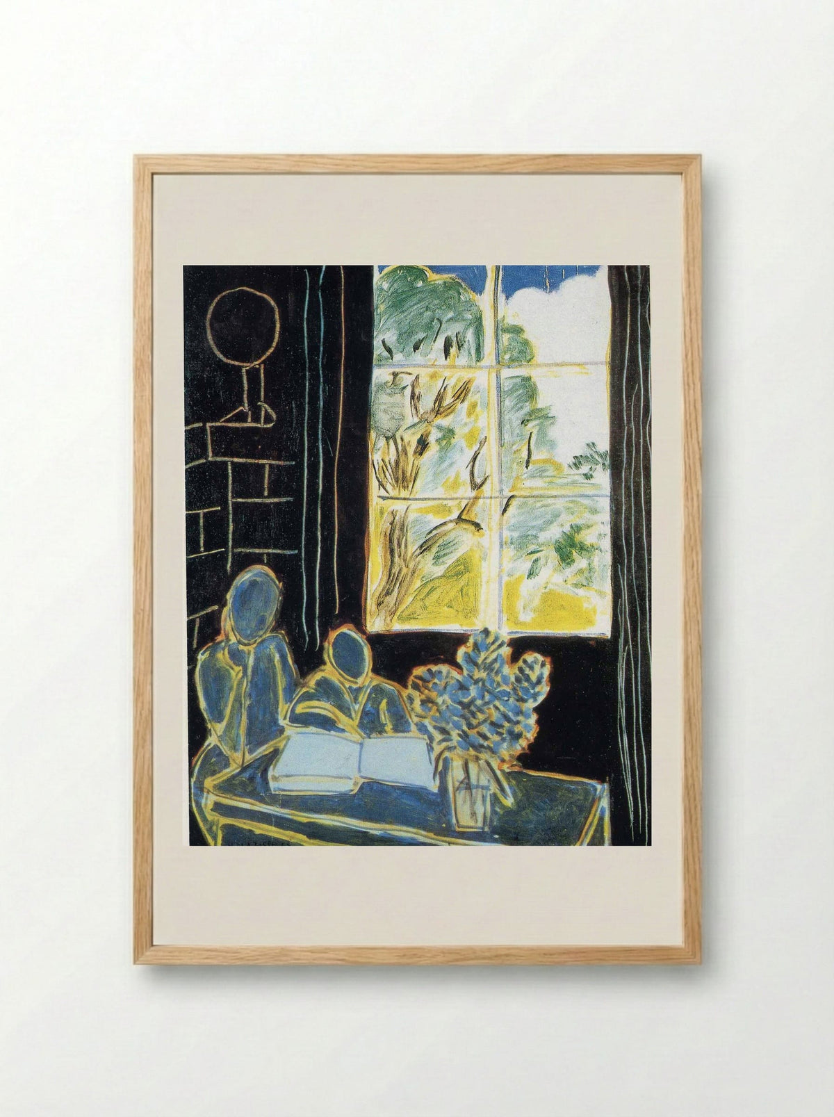 The Silence that Lives in Houses - Henri Matisse - Framed Print Wood