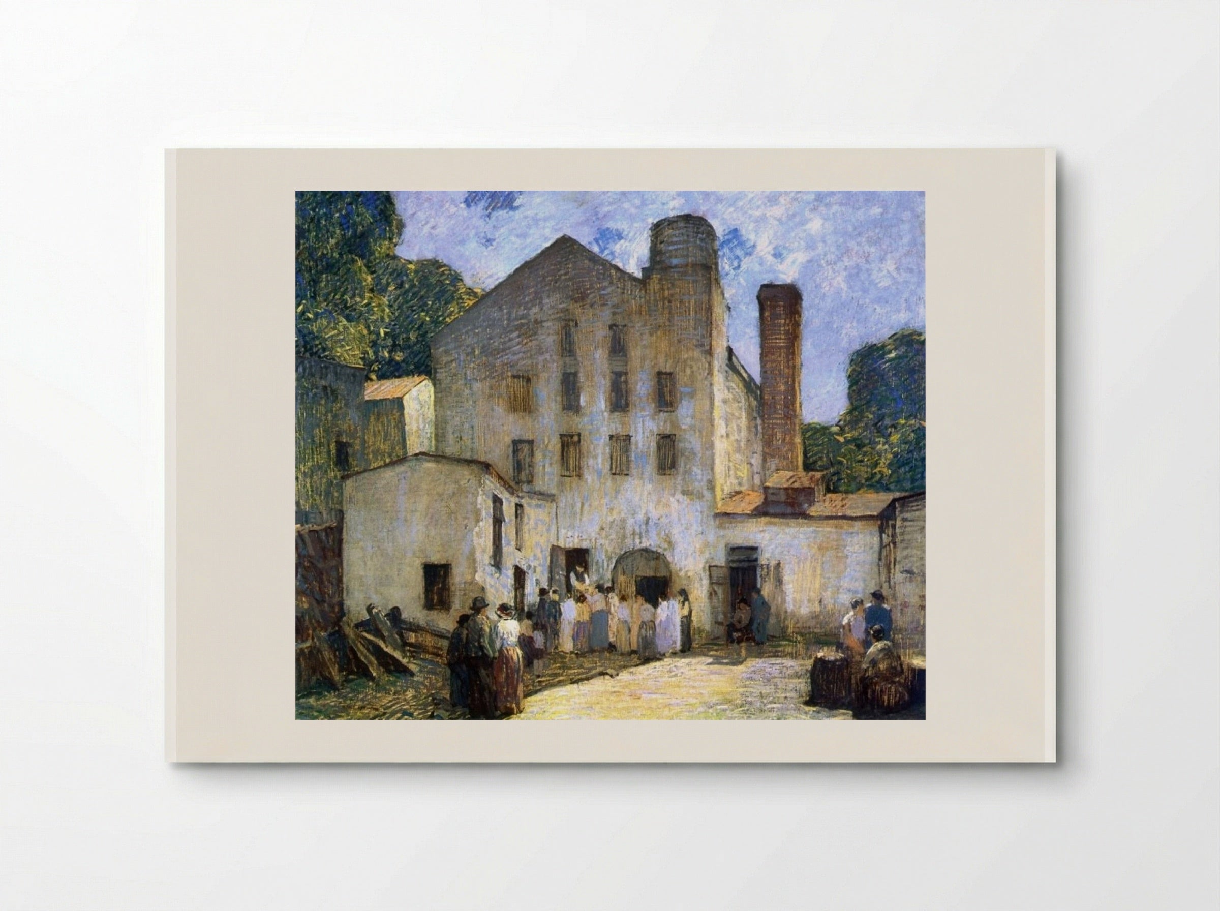 The Silk Mill - Robert Spencer - Poster
