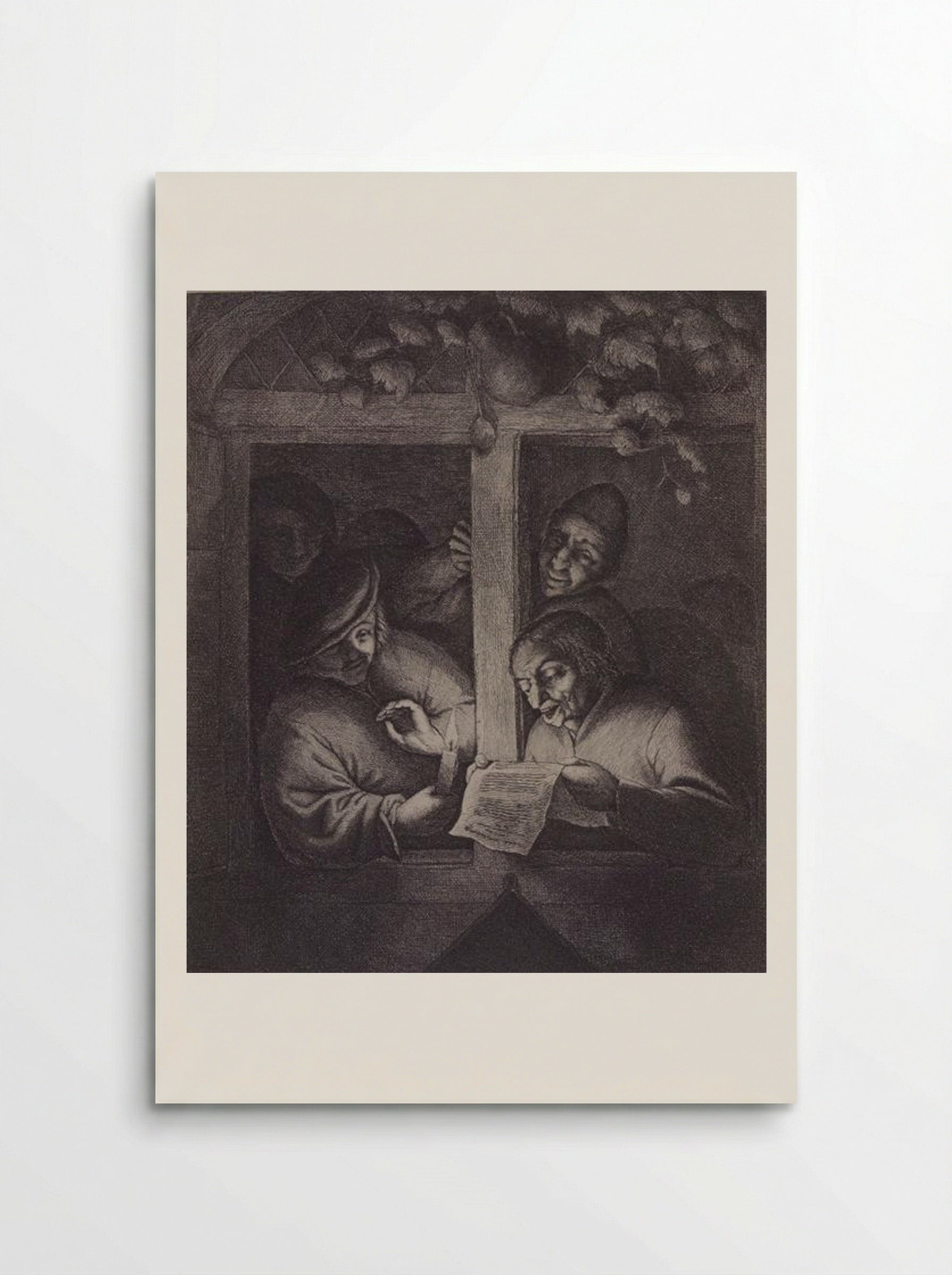 The Singers - Adriaen van Ostade - Poster