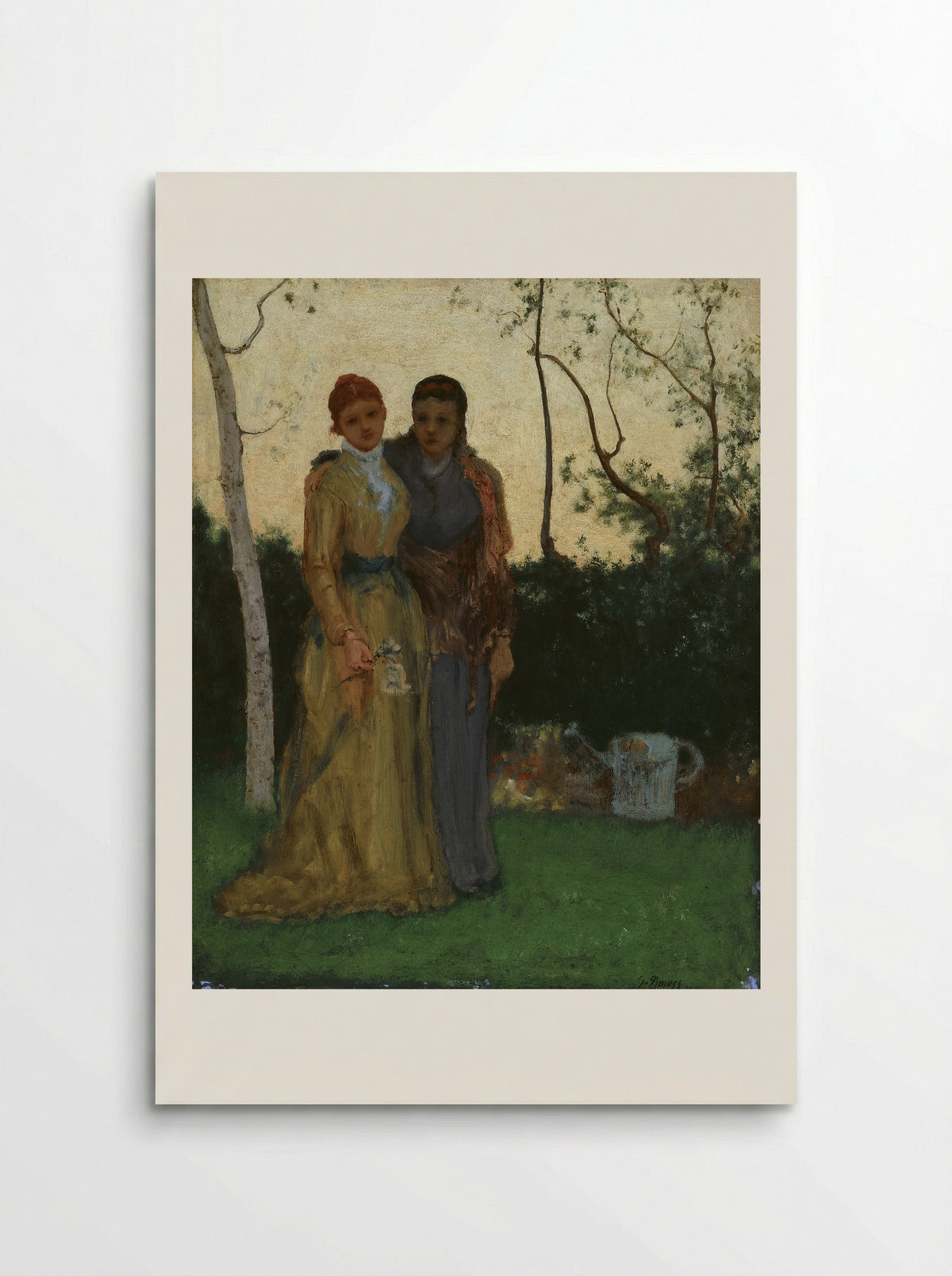 The Sisters - George Inness - Poster