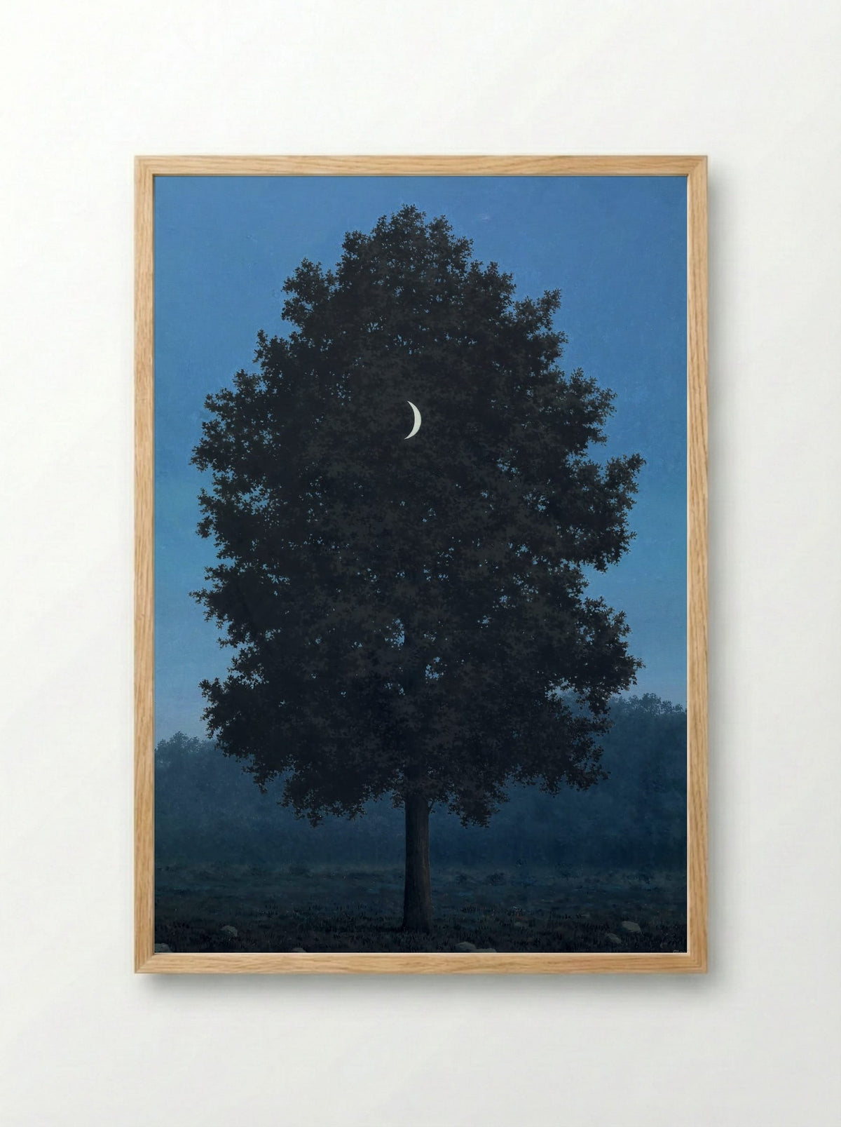 The Sixteenth of September - René Magritte - Framed Print Wood