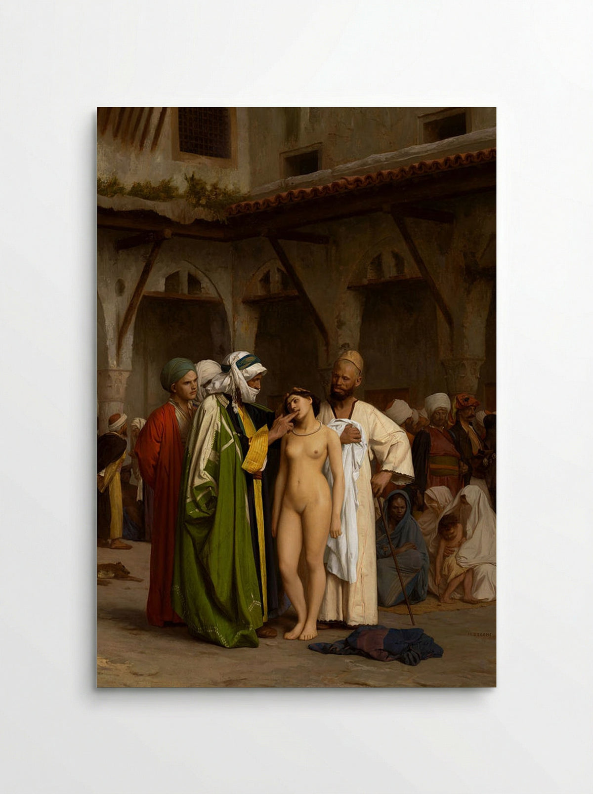 The Slave Market - Jean-Léon Gérôme - Poster