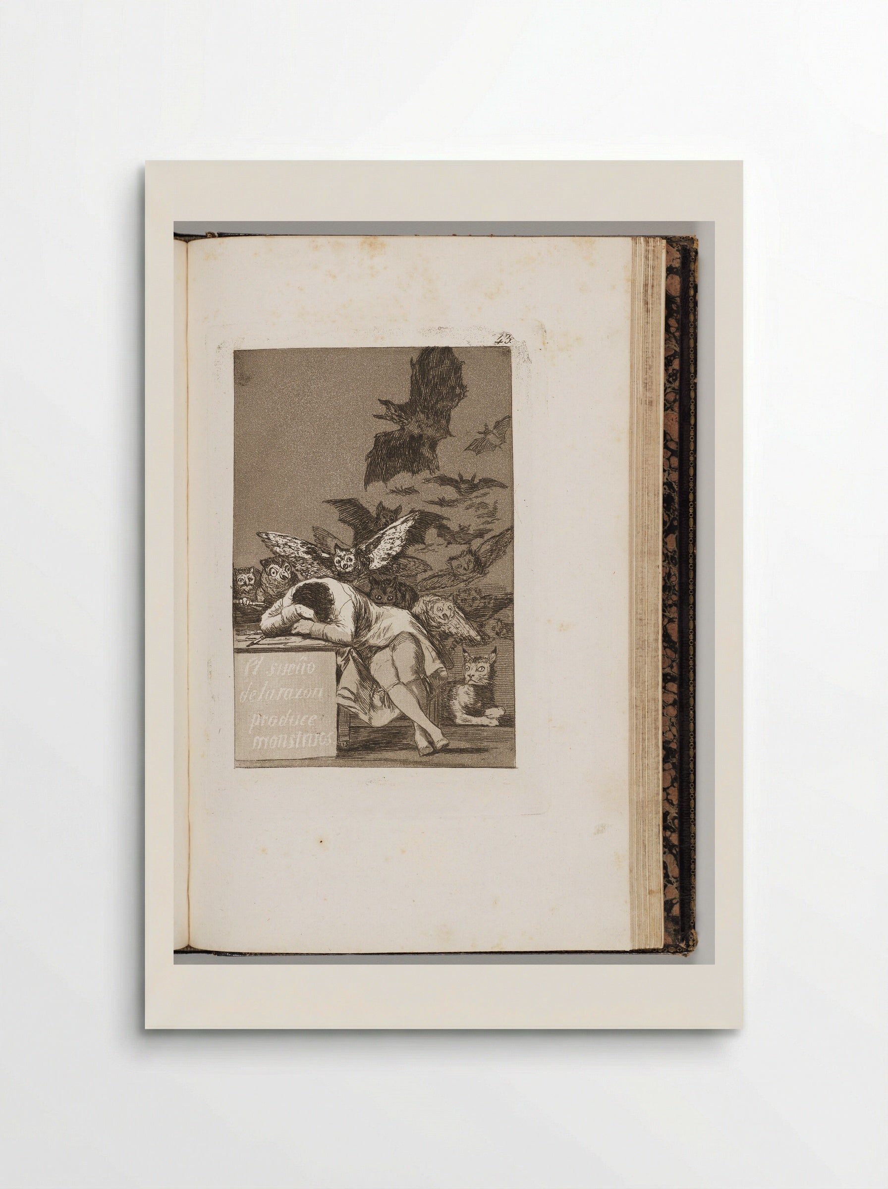 The Sleep of Reason Produces Monsters - Francisco José de Goya y Lucientes - Poster