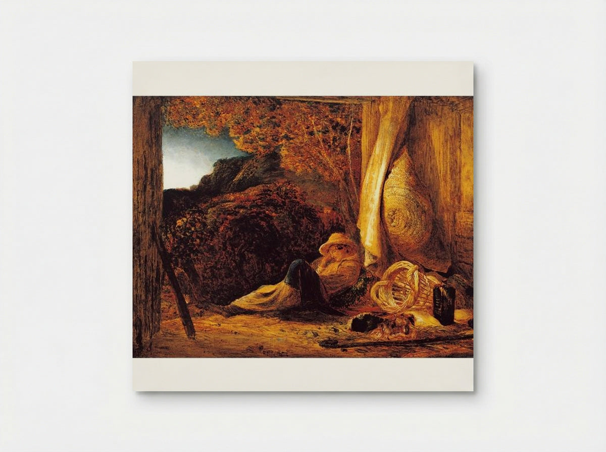 The Sleeping Shepherd - Samuel Palmer - Poster