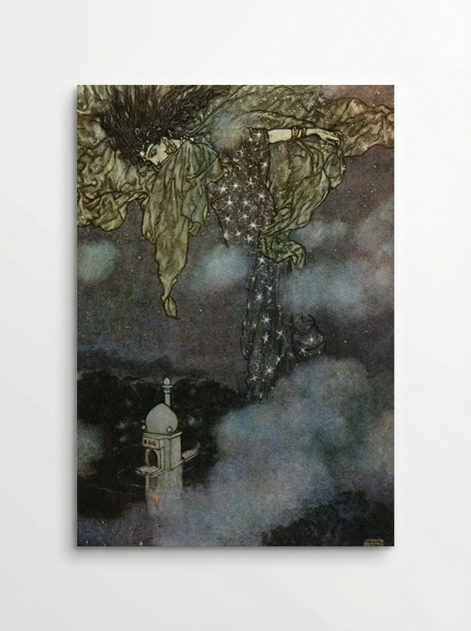 The Sleeve of Night - Edmund Dulac - Poster