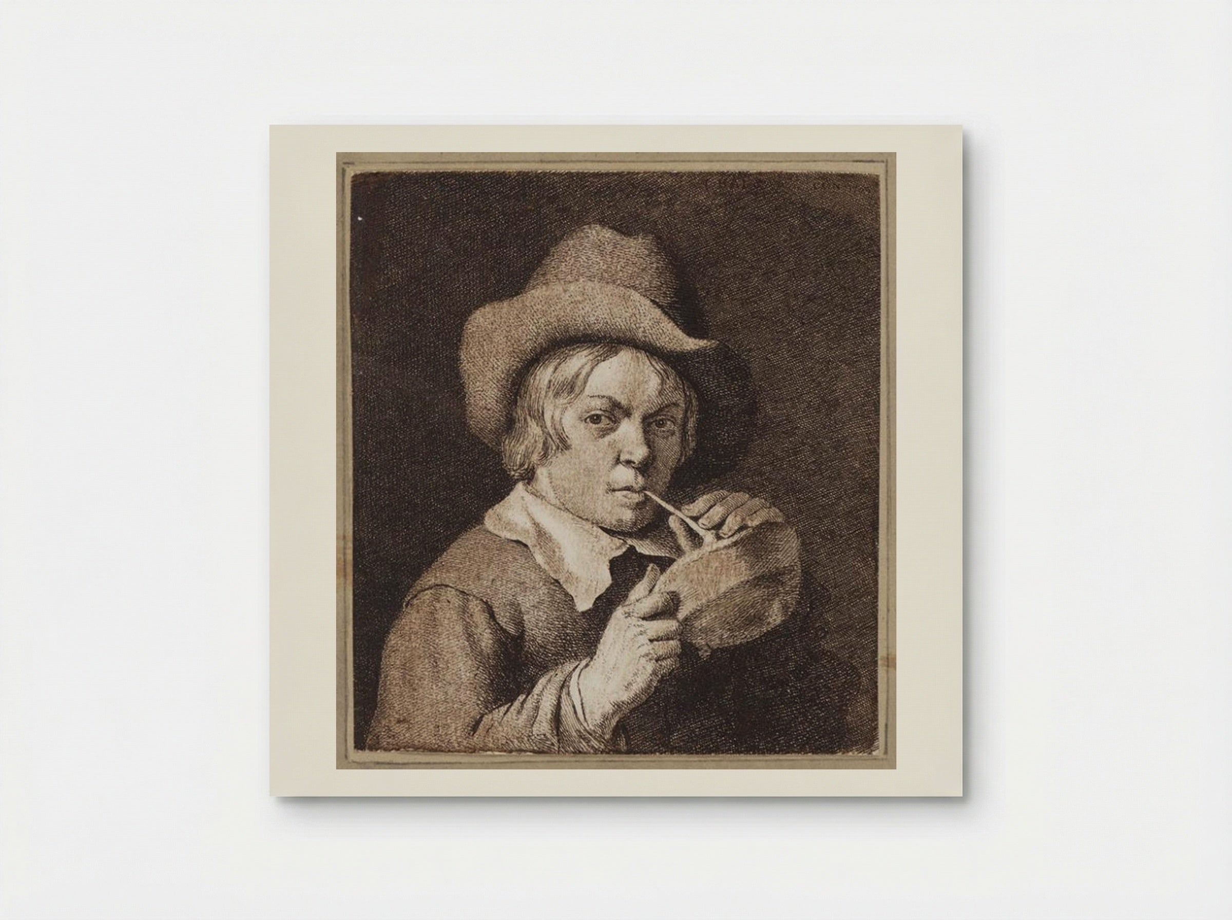 The Smoker - Frans Hals - Poster