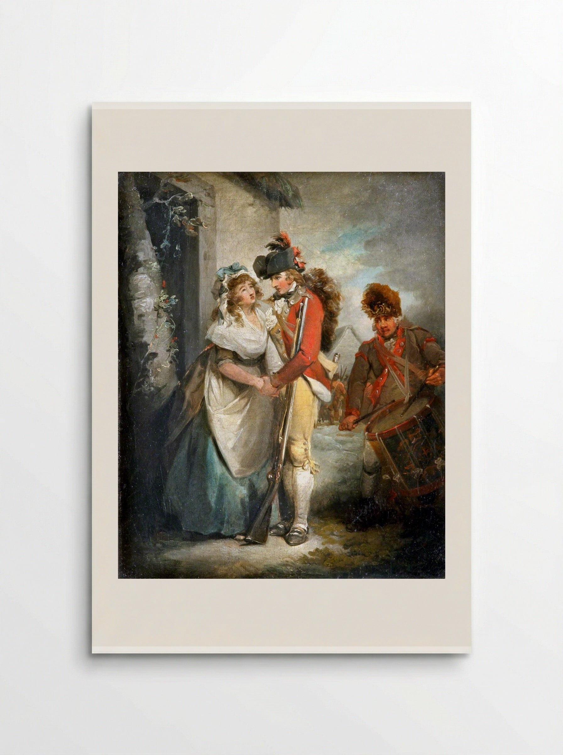 The Soldier's Departure - George Morland - Poster
