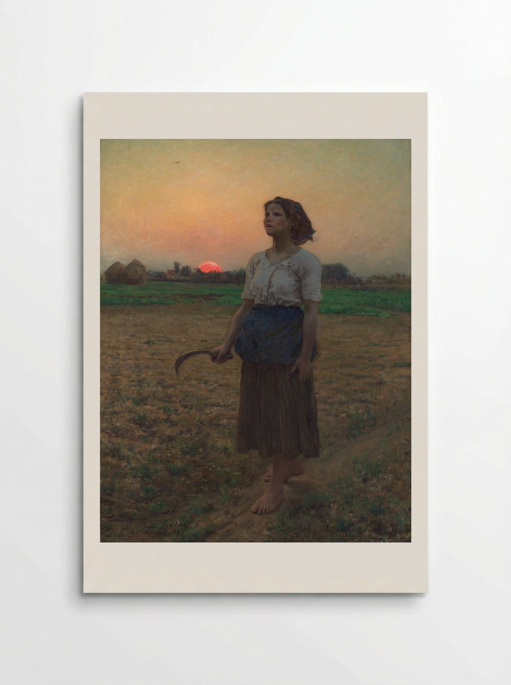 The Song of the Lark - Jules Breton - Poster