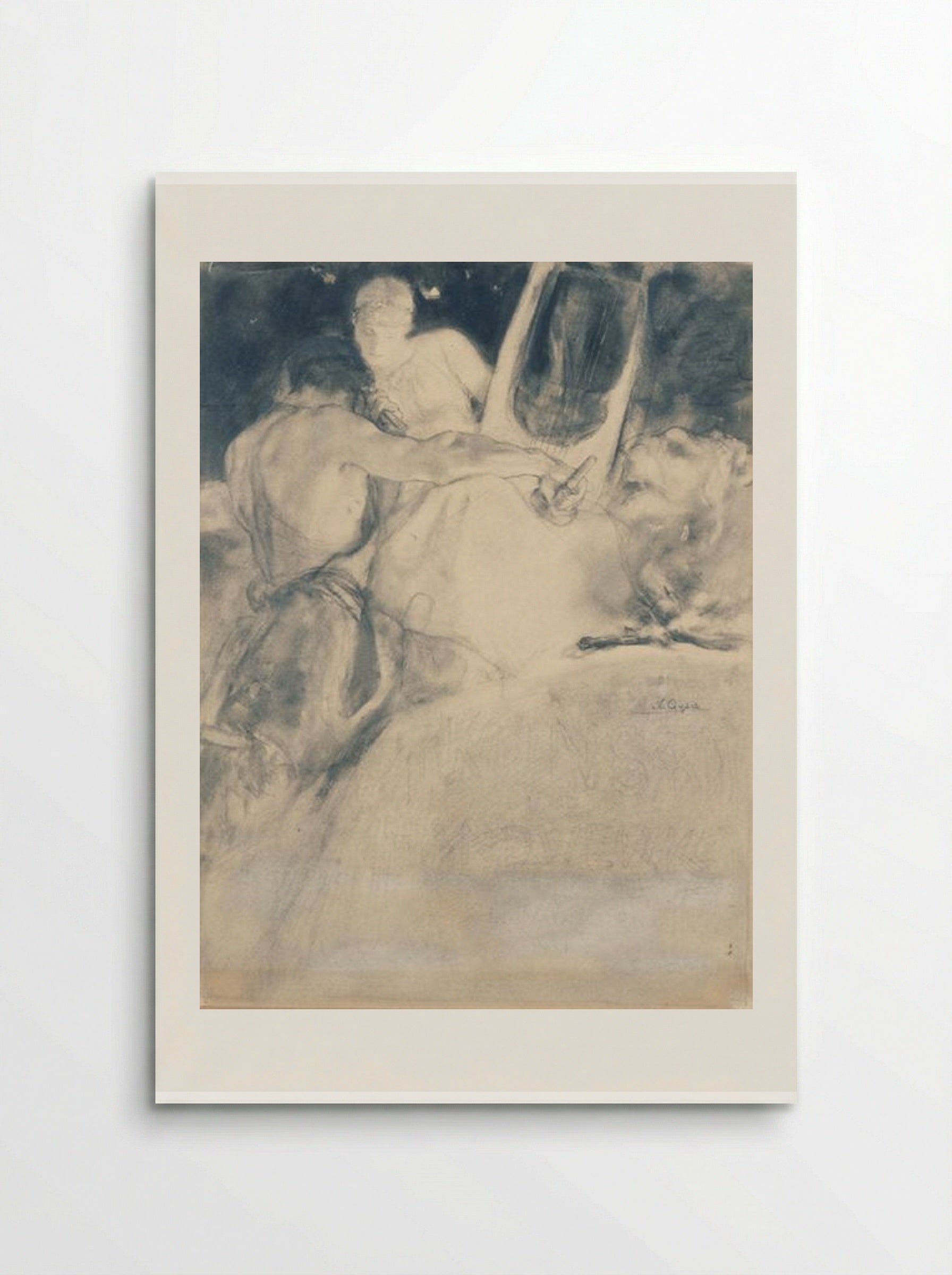 The Soul of the Artist - Nikolaos Gyzis - Poster
