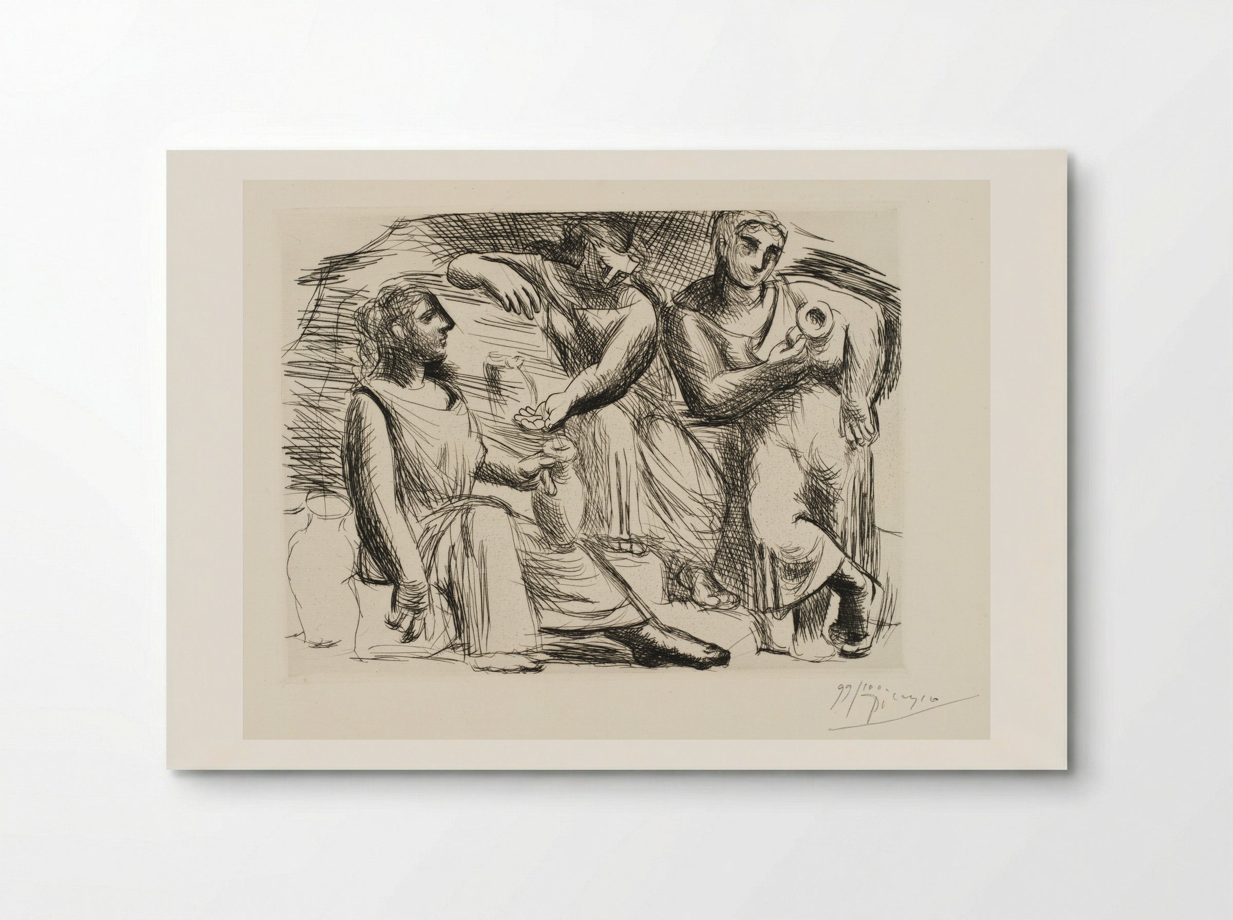 The Source (Three Women at the Fountain) - Pablo Ruiz Picasso - Poster
