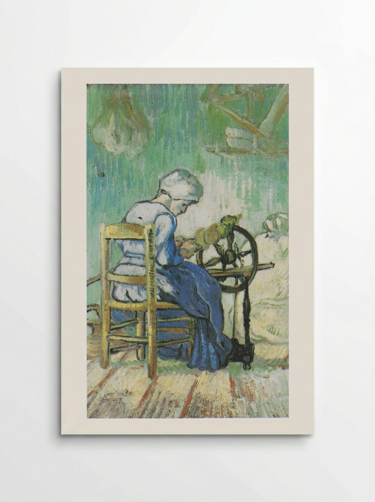 The Spinner (after Millet) - Vincent van Gogh - Poster
