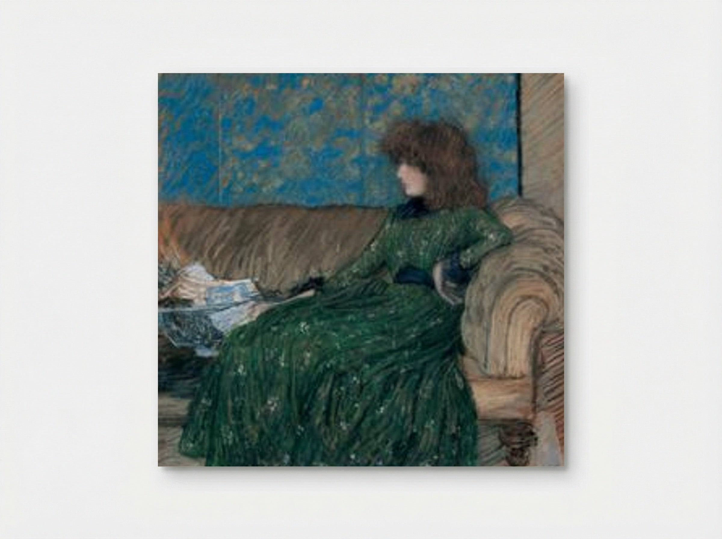 The Sprigged Frock - Philip Wilson Steer - Poster